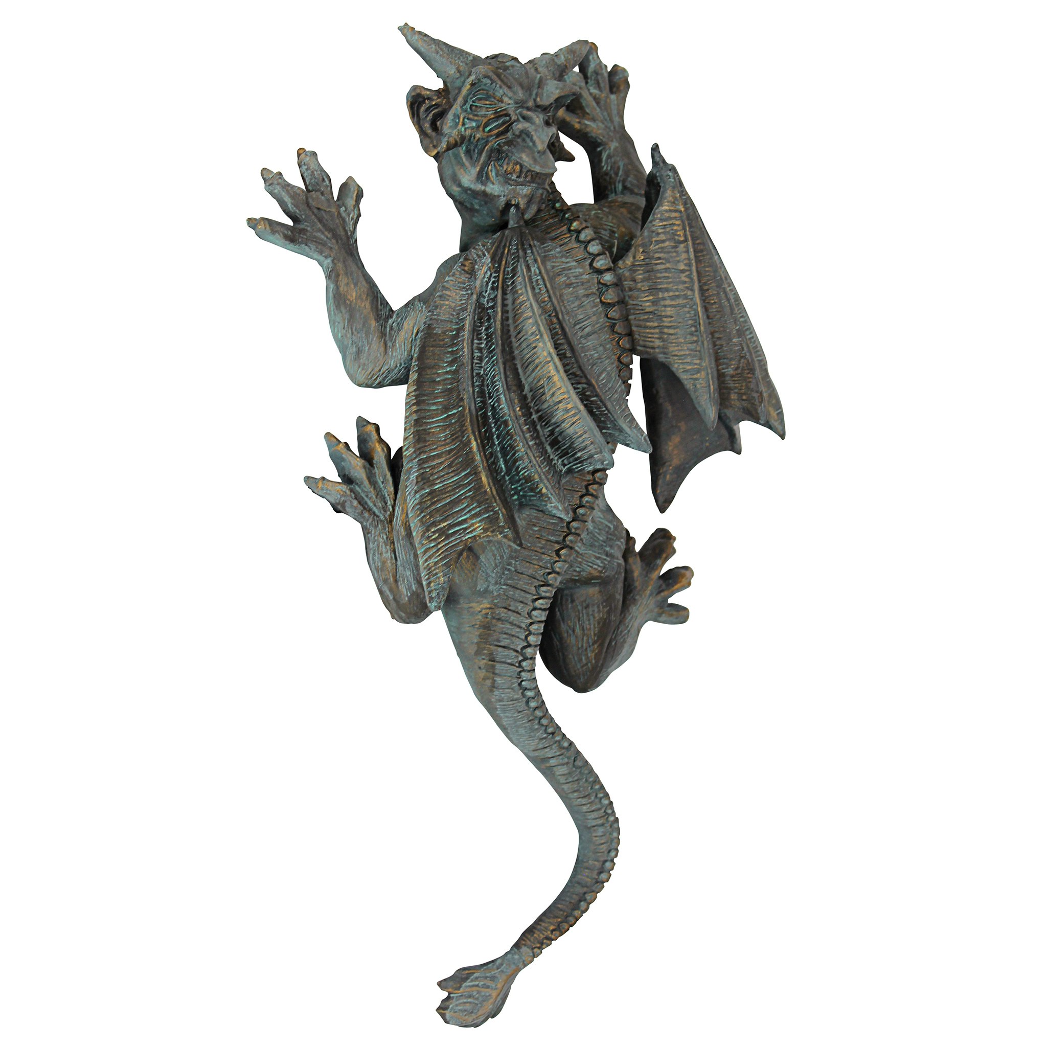 Toscano Gargoyle Demon on the Loose Wall Sculpture - Medium