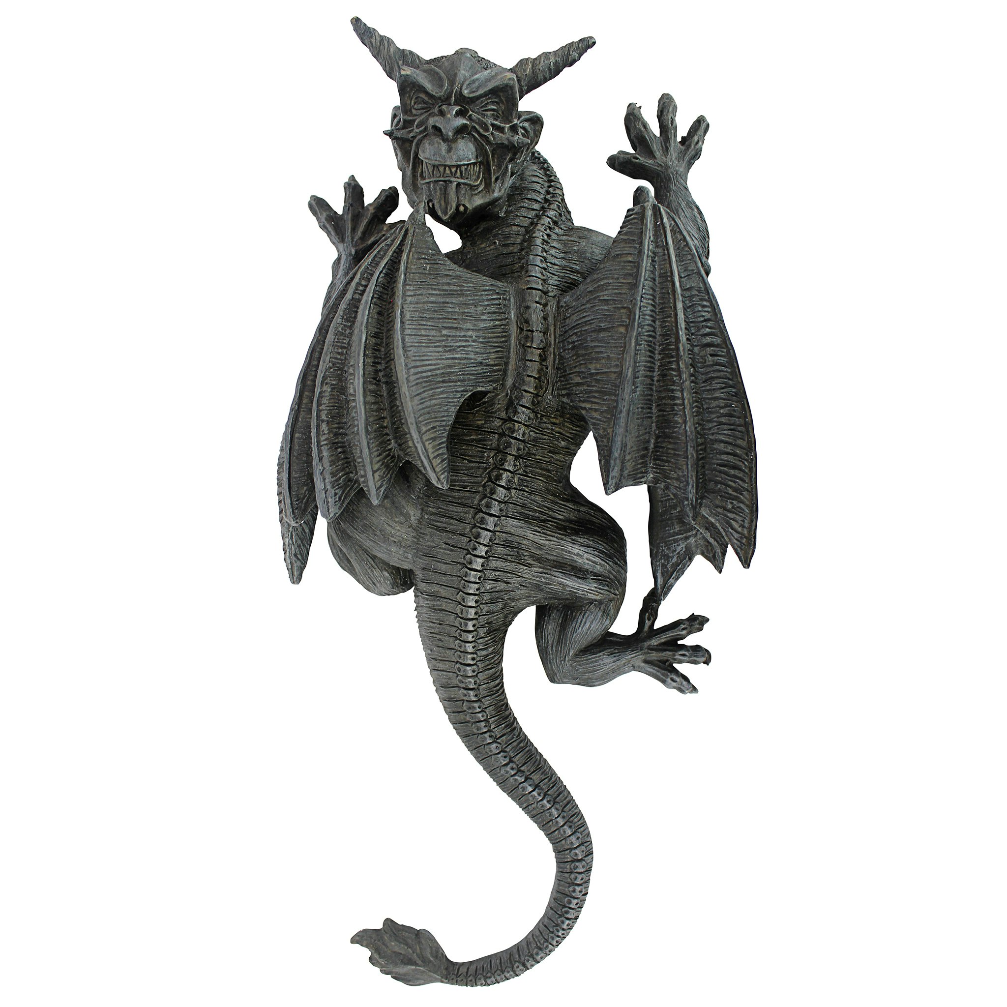 Toscano Gargoyle Demon on the Loose Wall Sculpture - Large