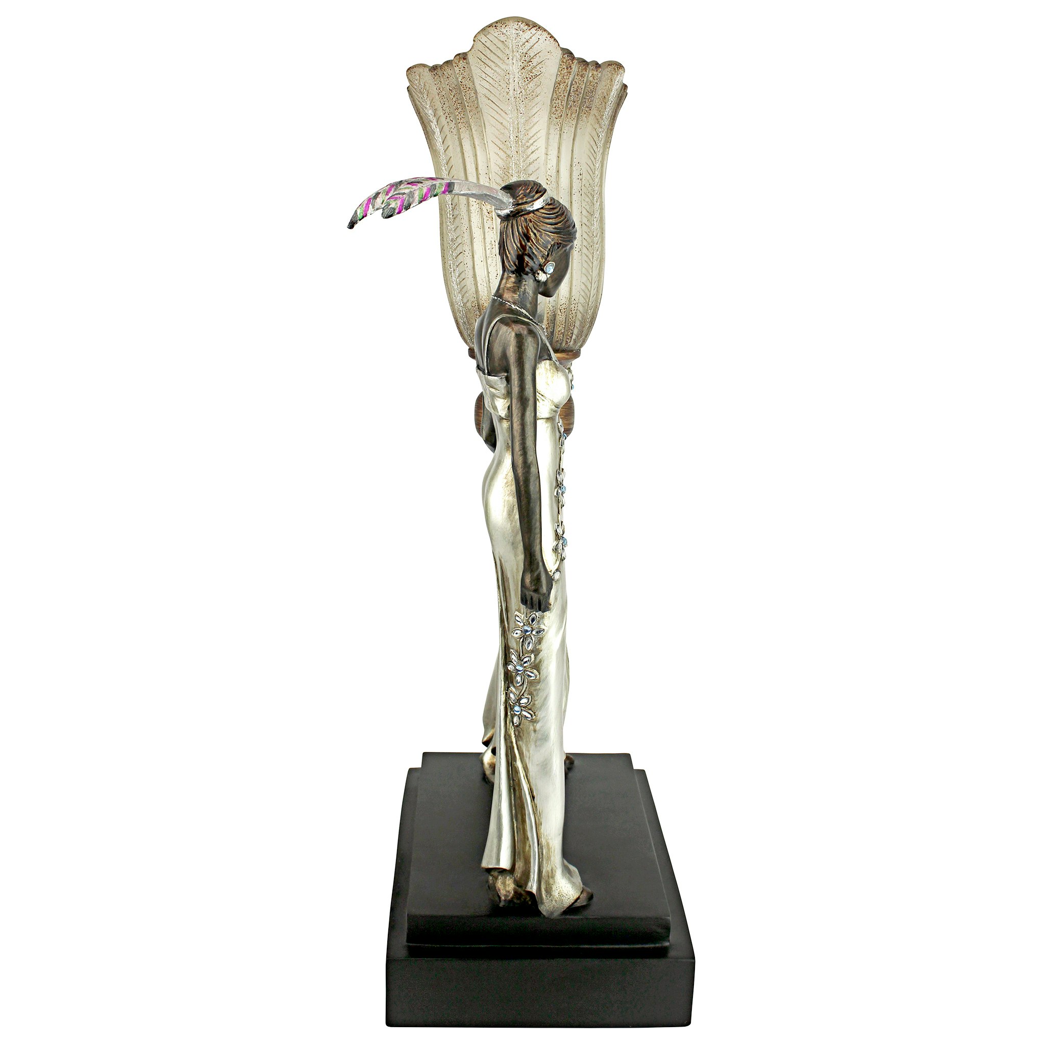Toscano - Art Deco Peacock Maidens Illuminated Statue