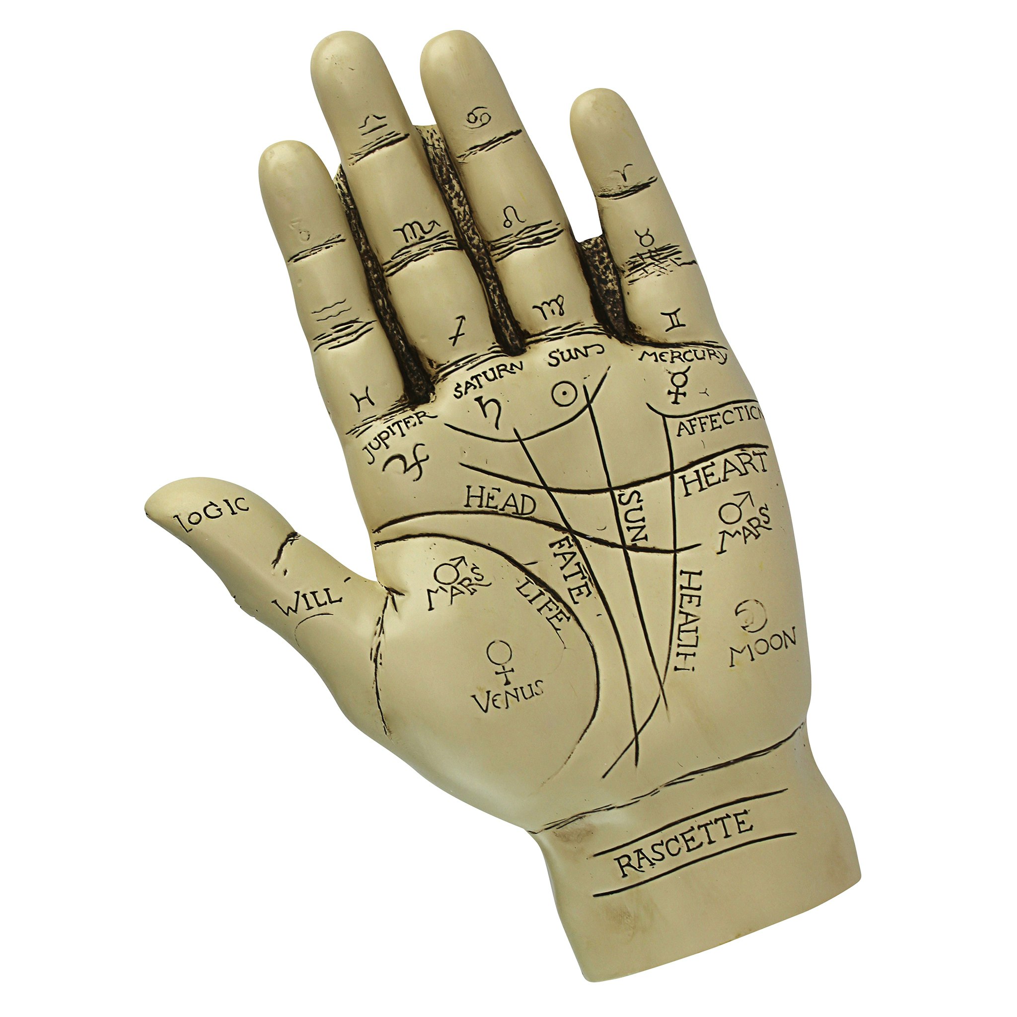 Toscano - The Palmistry Hand Statue