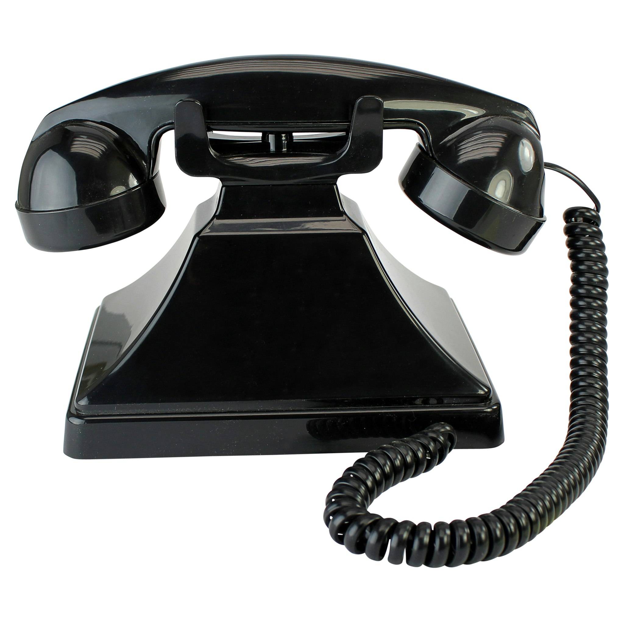Toscano - Film Noir 1928 Reproduction Telephone in Black
