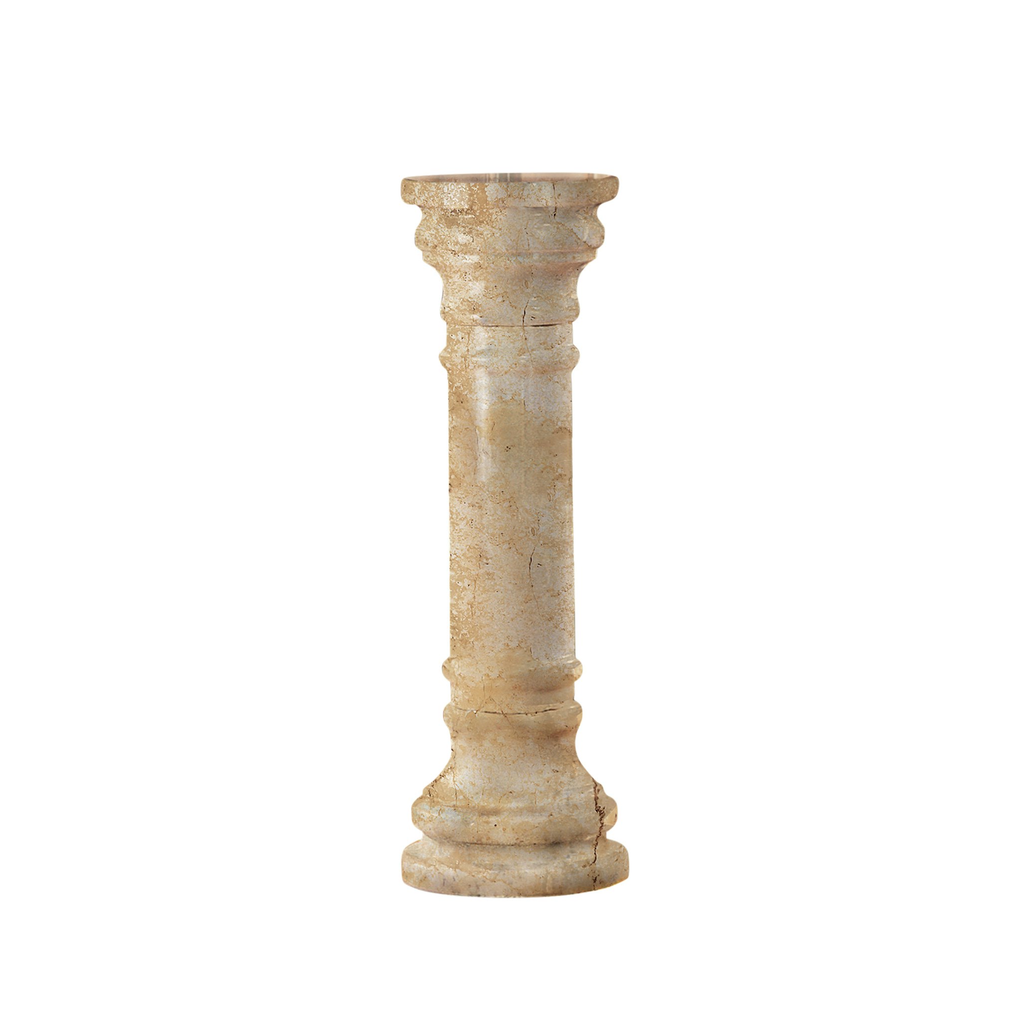 Toscano Verona Solid Medium Column - Beige, Marble
