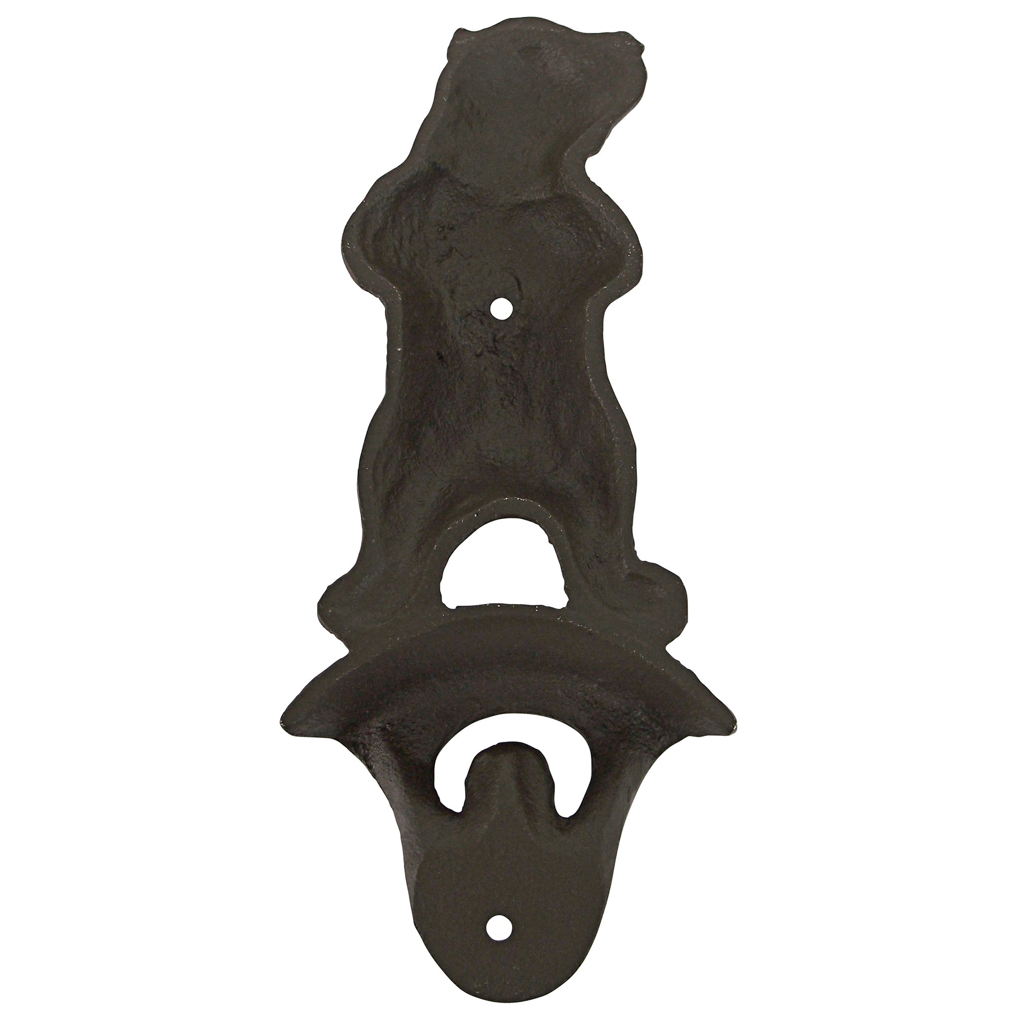 Toscano - Growling Grizzly Forest Bear Wall Mount Bottle Opener