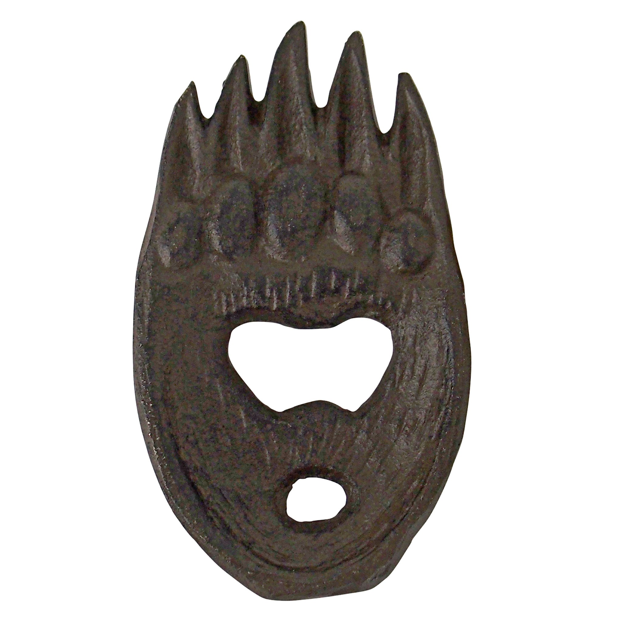 Toscano - Forest Bear Grizzly Paw Bottle Opener