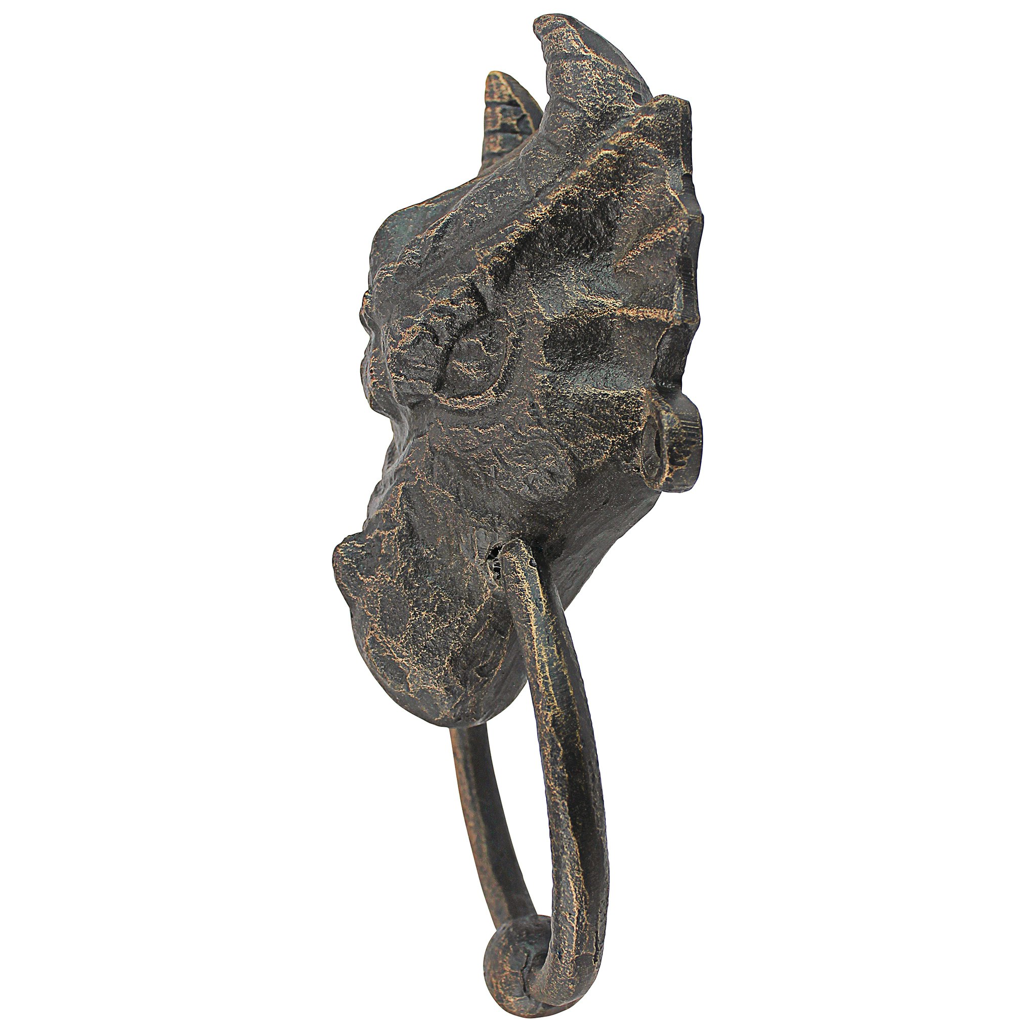Toscano - Head of the Dragon Medieval Door Knocker