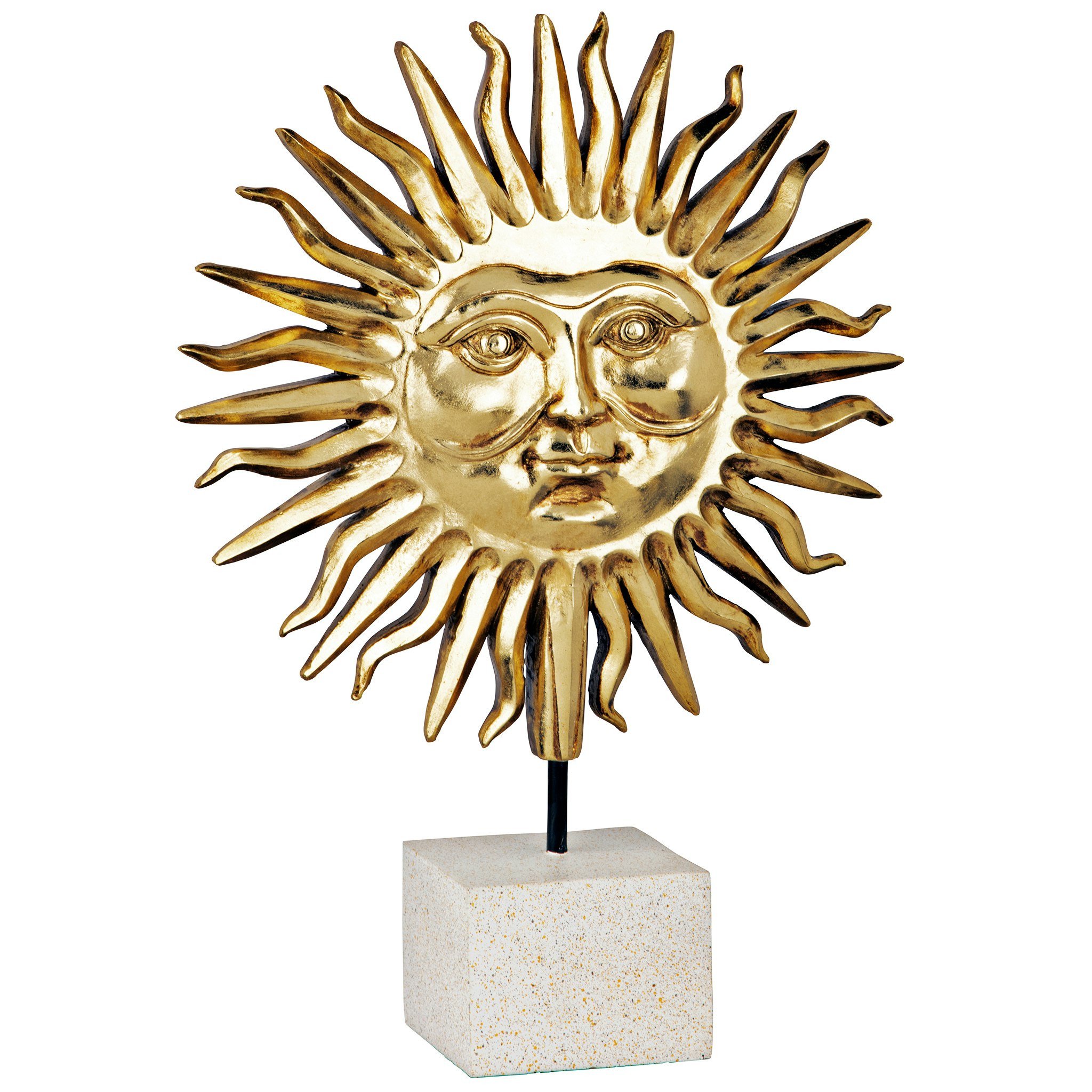 Toscano - Golden Life Force Sun Statue