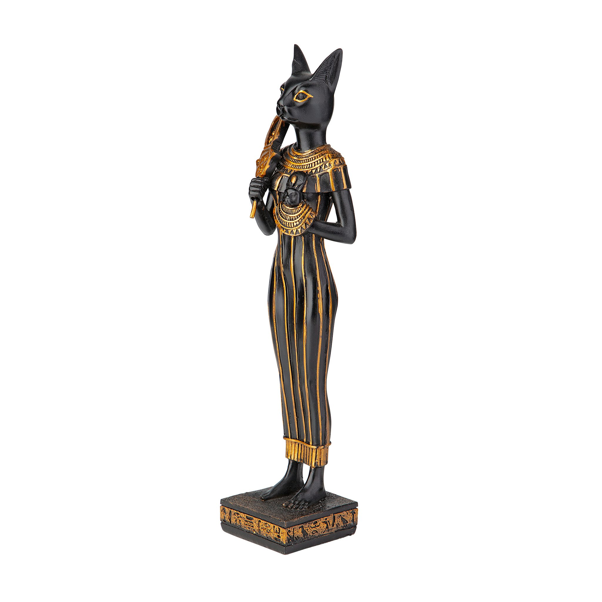 Toscano - Standing Egyptian Cat Goddess Bastet Statue