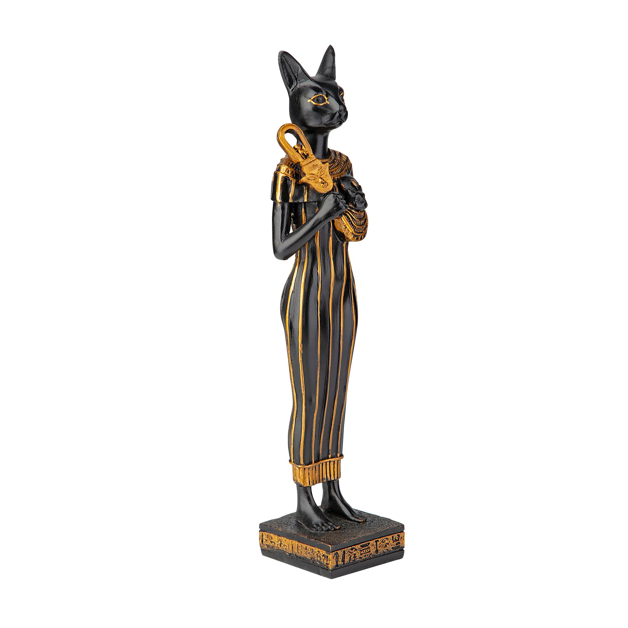 Toscano - Standing Egyptian Cat Goddess Bastet Statue