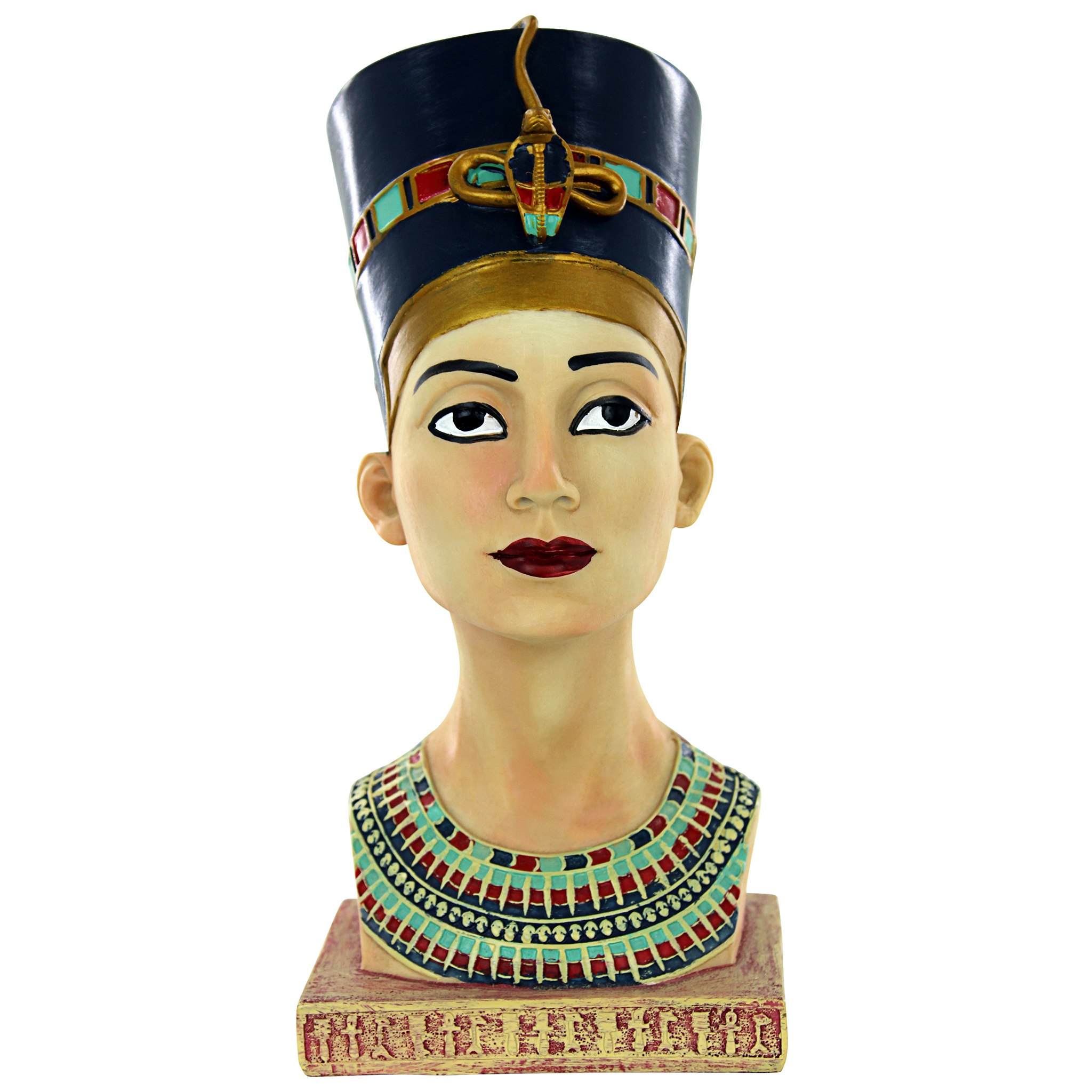 Toscano Egyptian Queen Nefertiti Royal Medium Bust