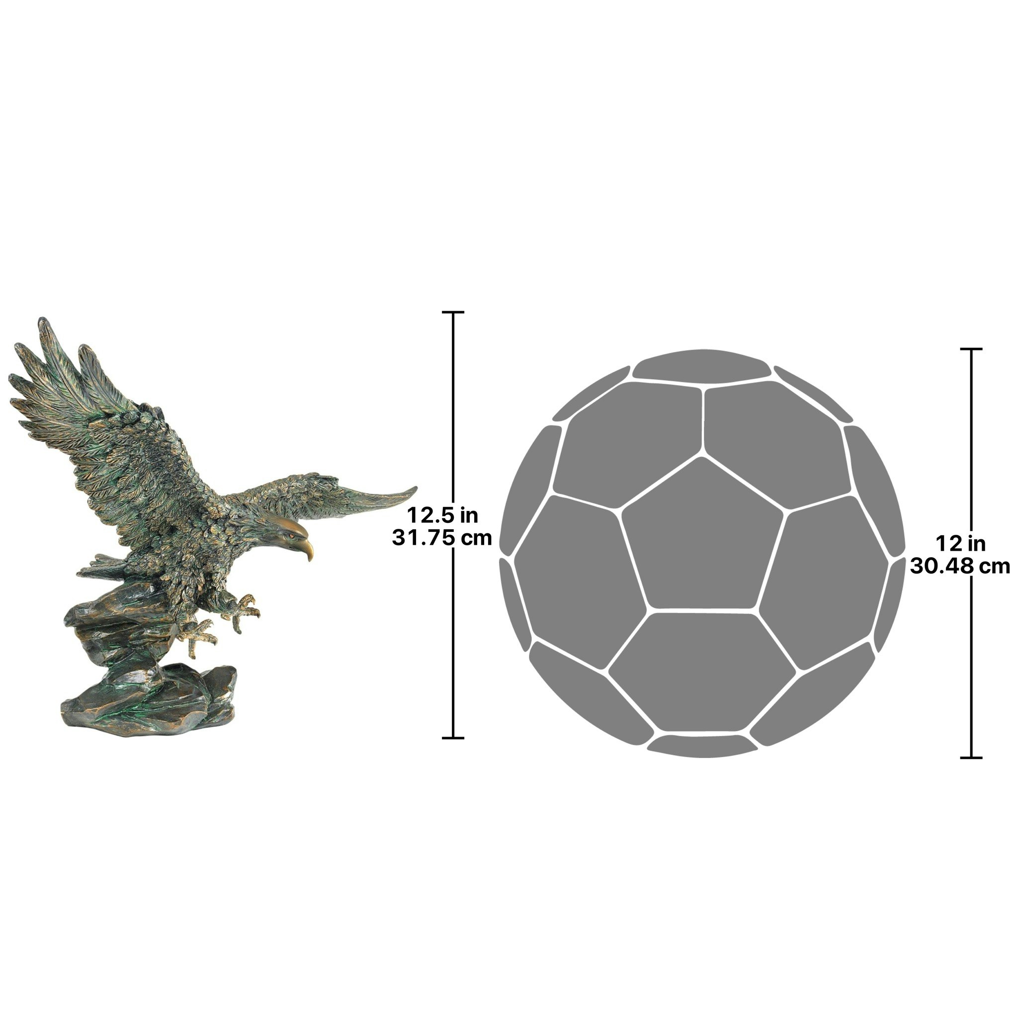 Toscano - Victory Eagle Bird Statue