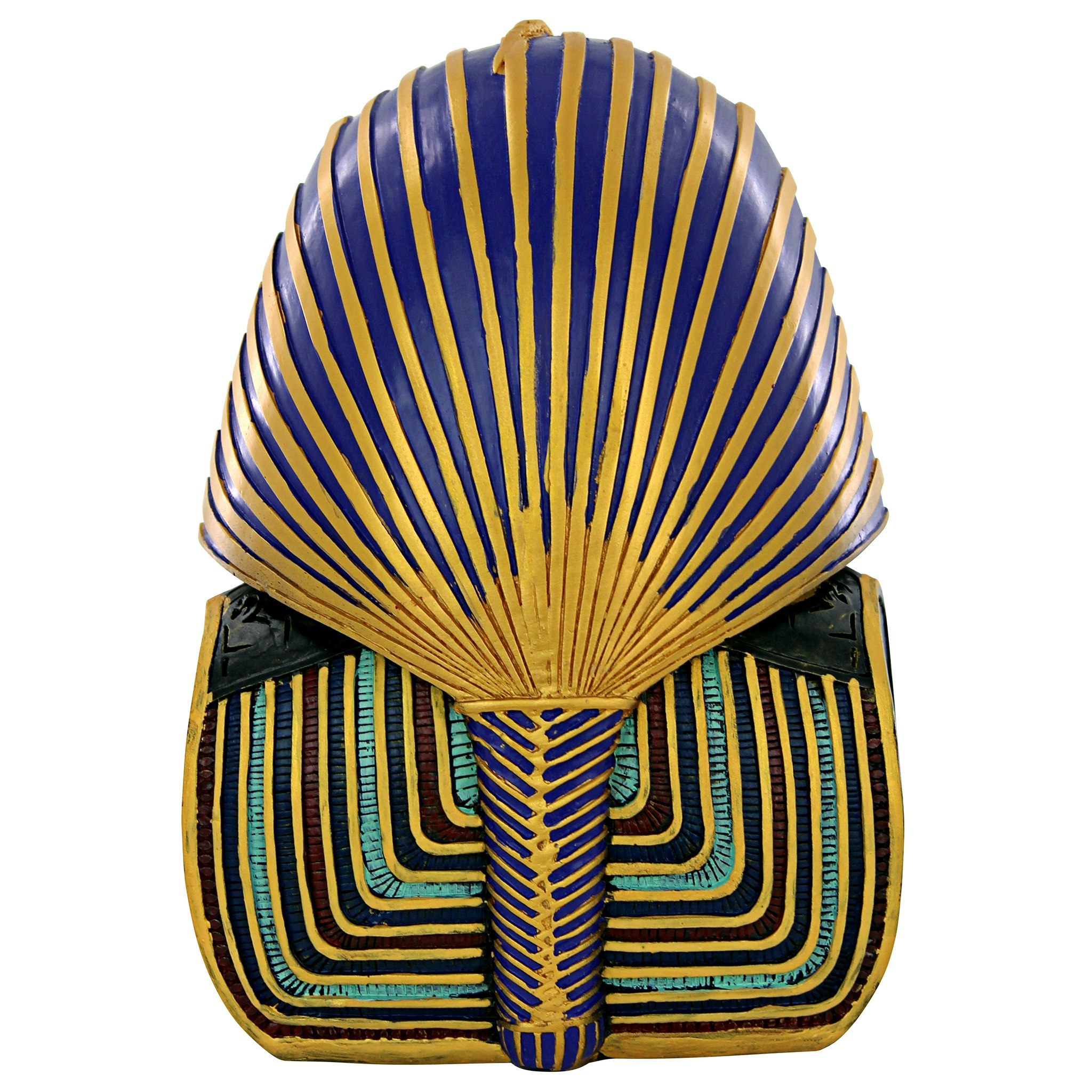 Toscano Golden Shroud of Tutankhamen Egyptian Bust Statue - Medium