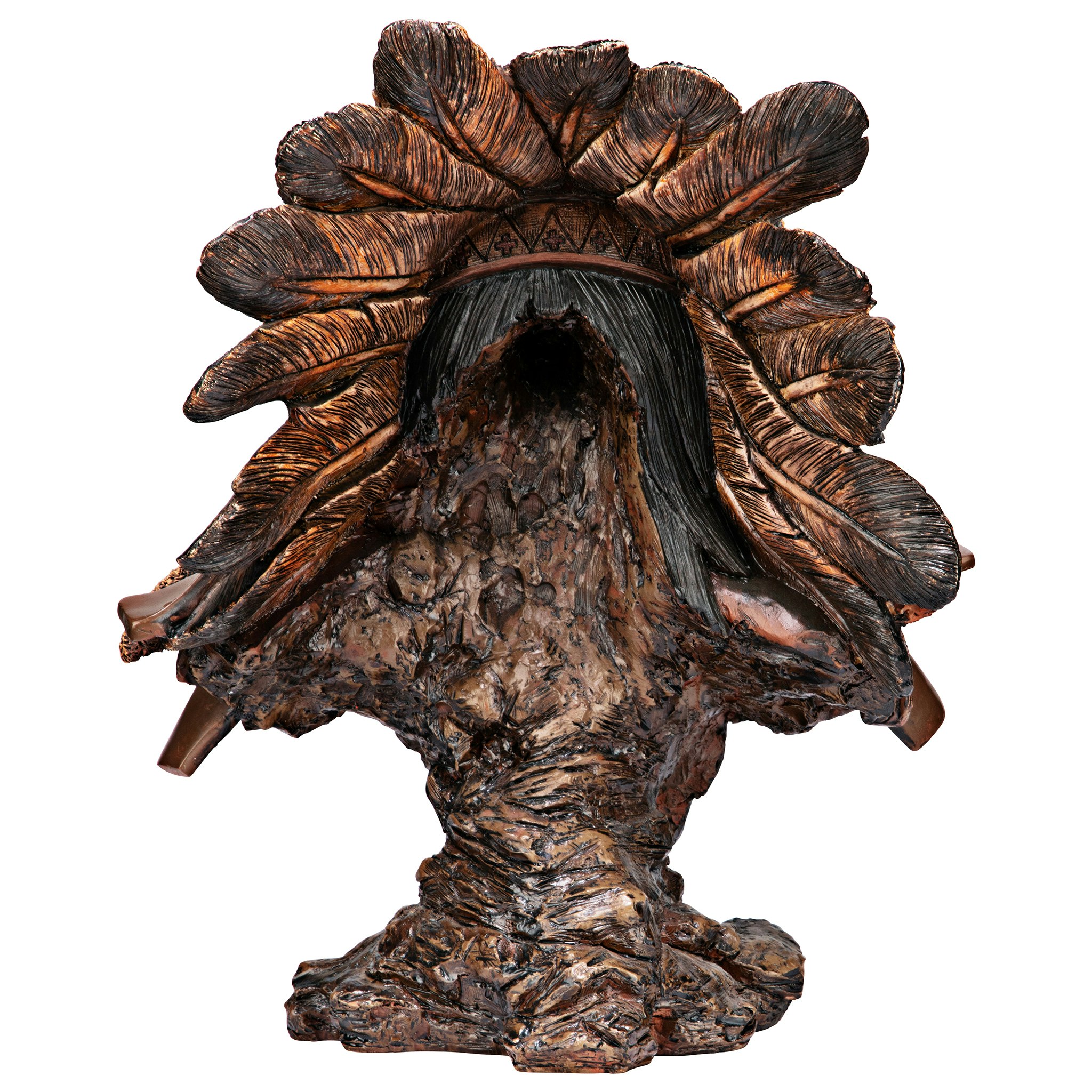 Toscano - Native American Chief of the Plaines Bust Statue