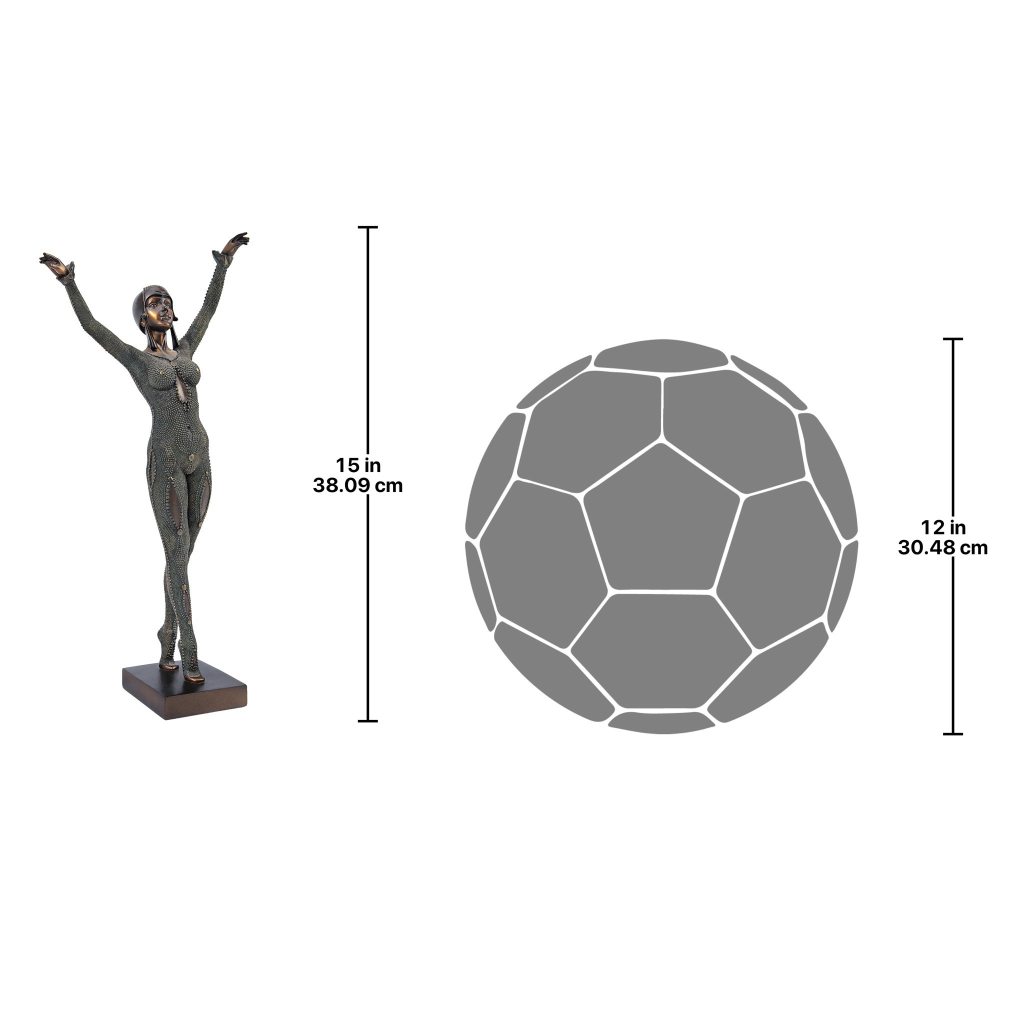 Toscano - Goddess Dourga Art Deco Statue