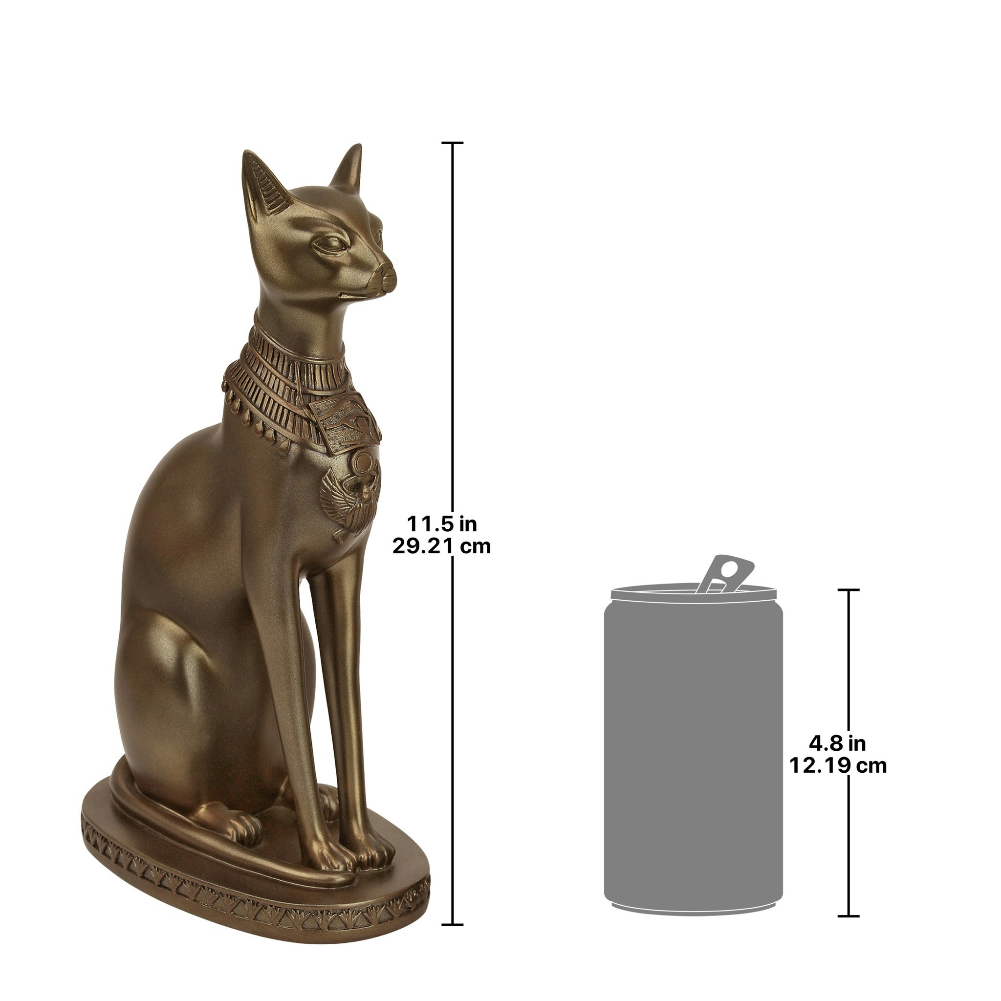 Toscano - BastetCat Goddess of Ancient Egypt Large Statue