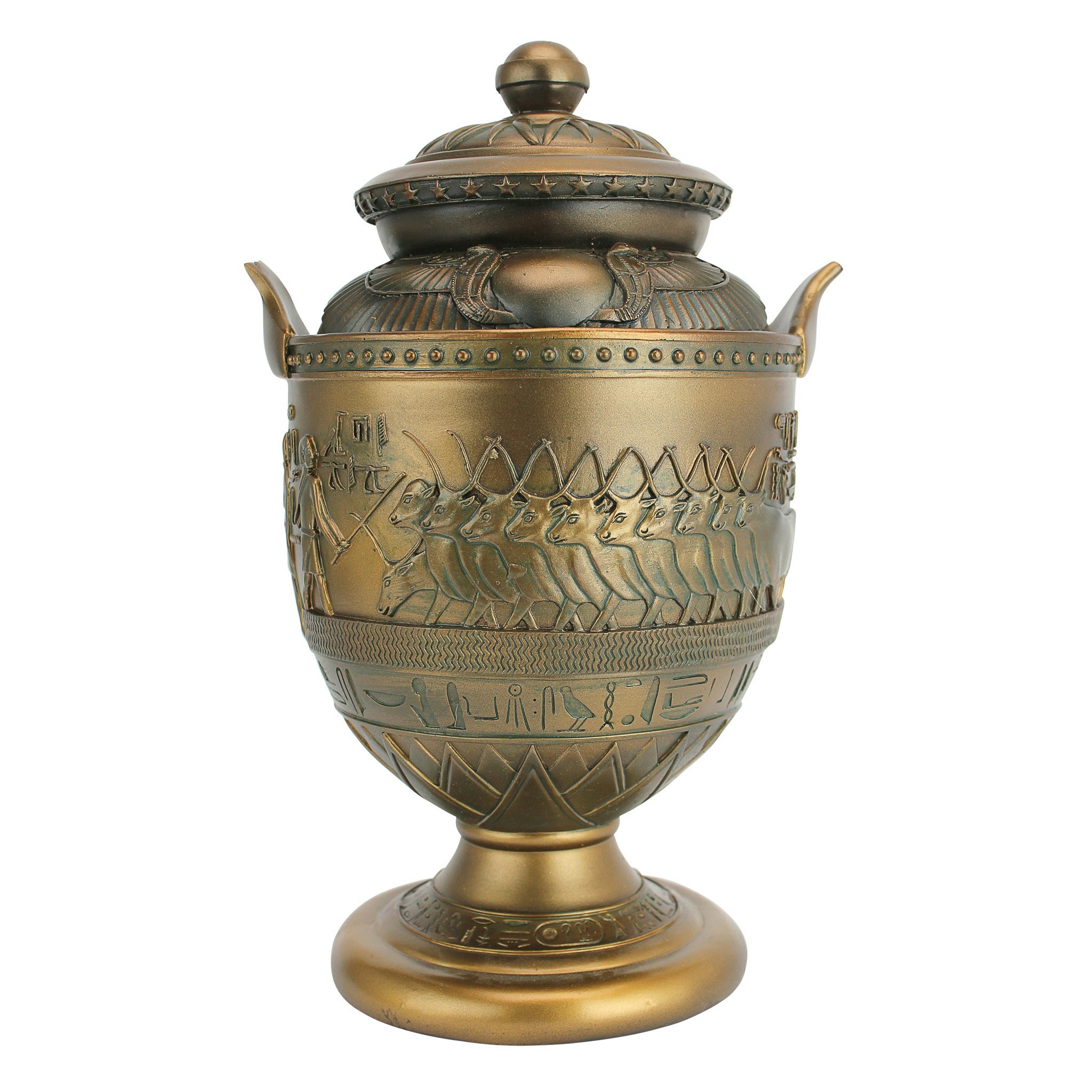 Toscano - Divine Cult of Sacred Apis Egyptian Presentation Urn