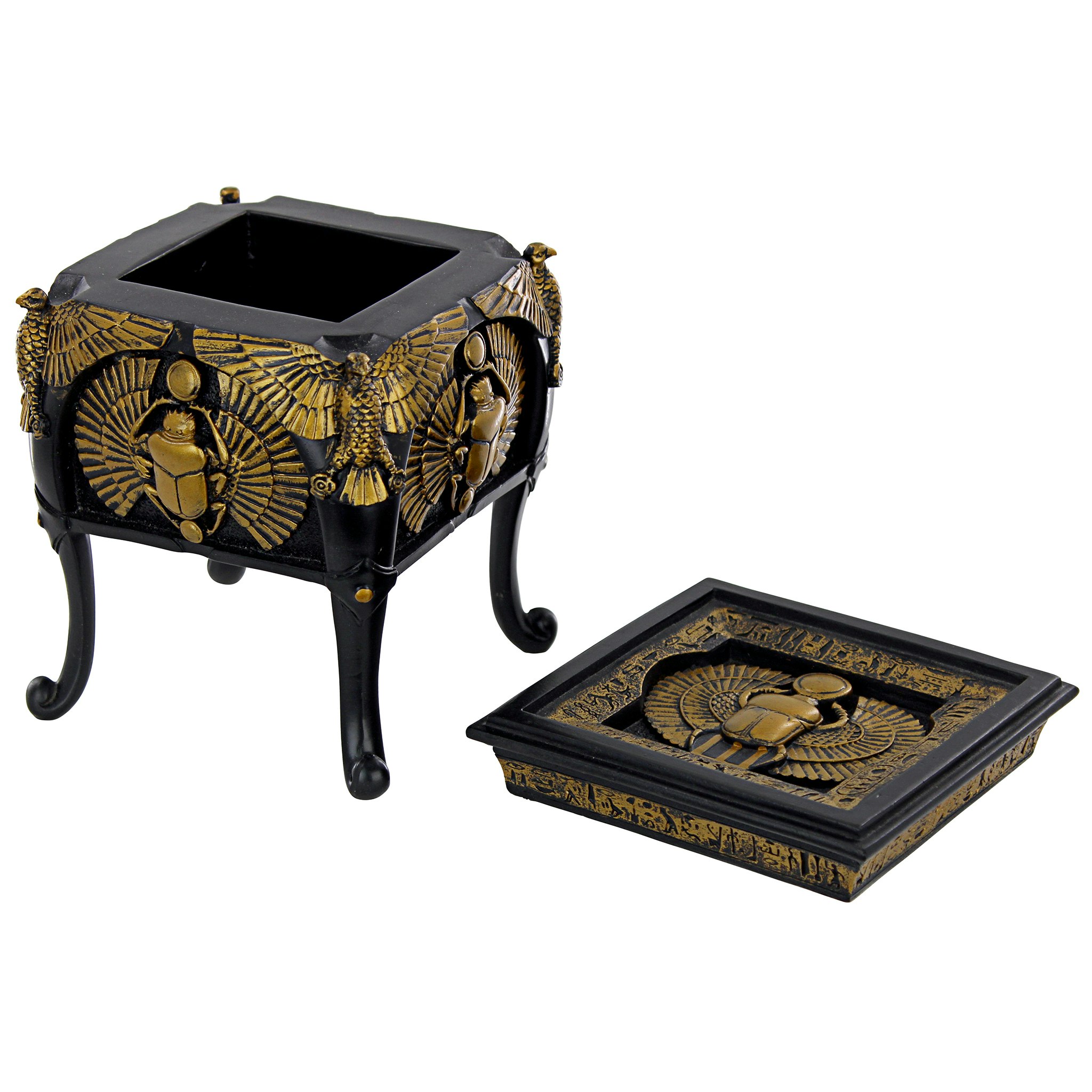 Toscano - Egyptian Sun God Scarab Royal Artifact Box