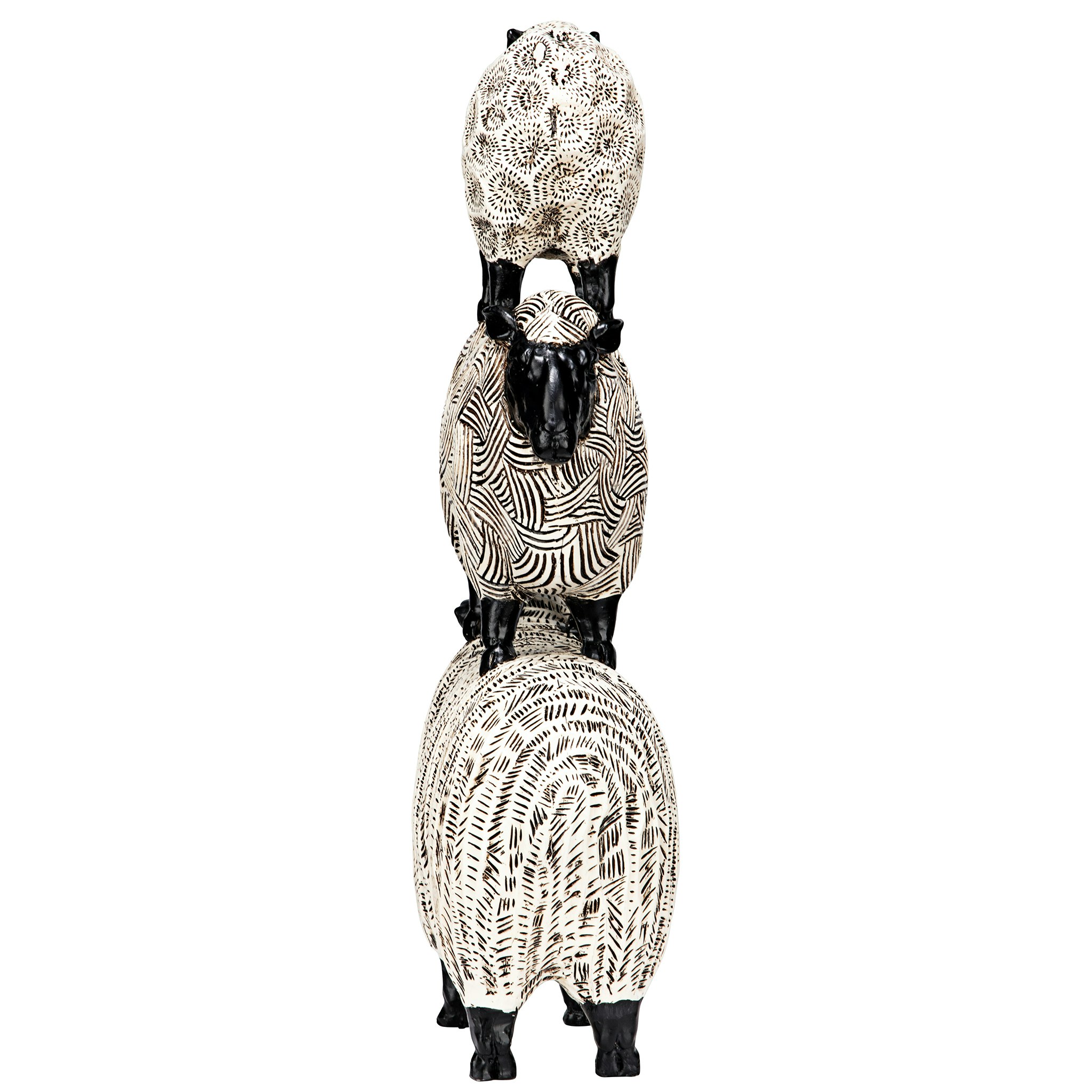 Toscano - Stacked Sheep Spirit Animal Statue