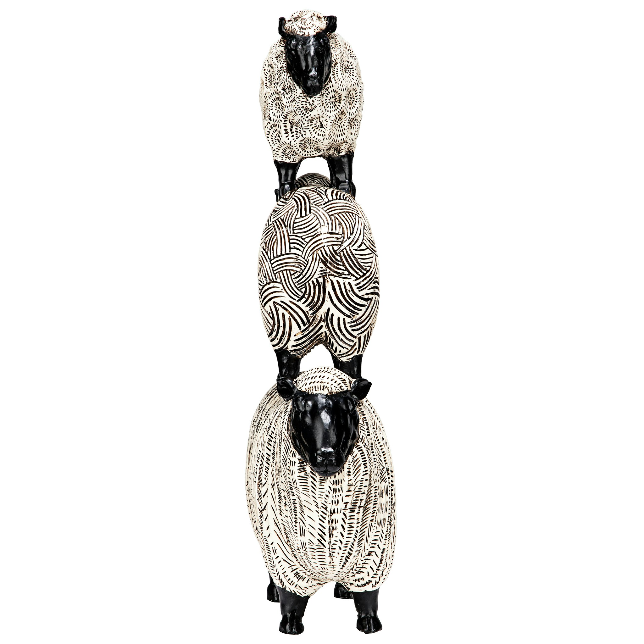 Toscano - Stacked Sheep Spirit Animal Statue