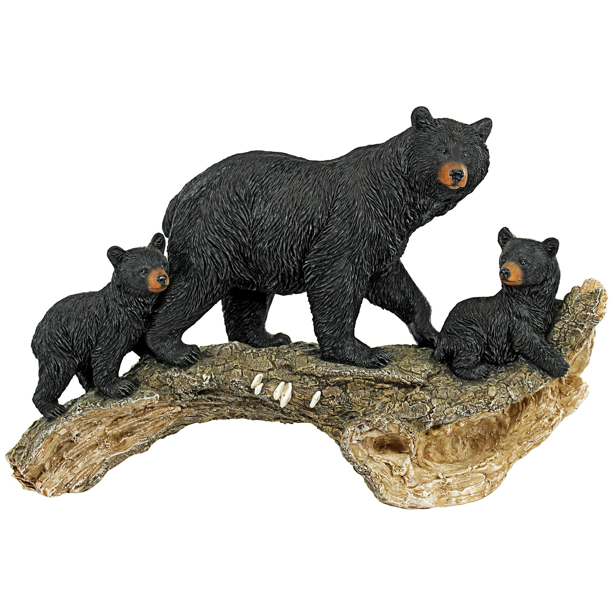 Toscano - Controlling the CubsMother Black Bear Animal Statue