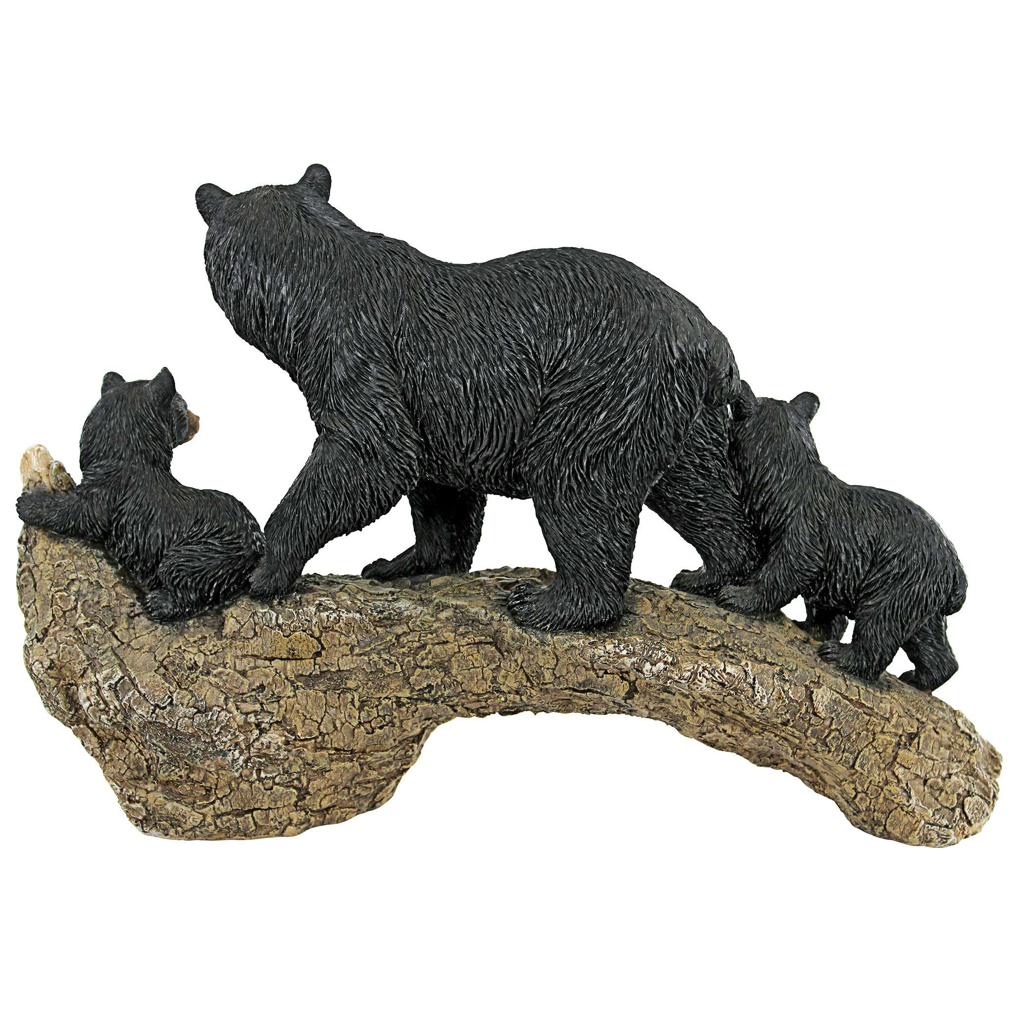 Toscano - Controlling the CubsMother Black Bear Animal Statue