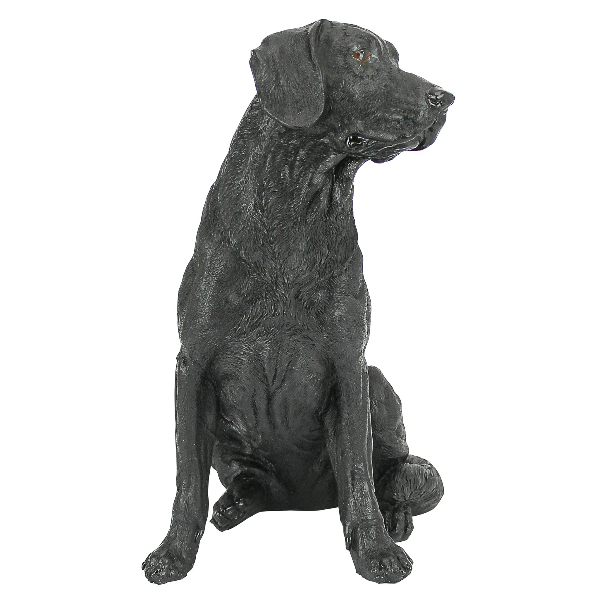 Toscano - Black Labrador Retriever Dog Statue