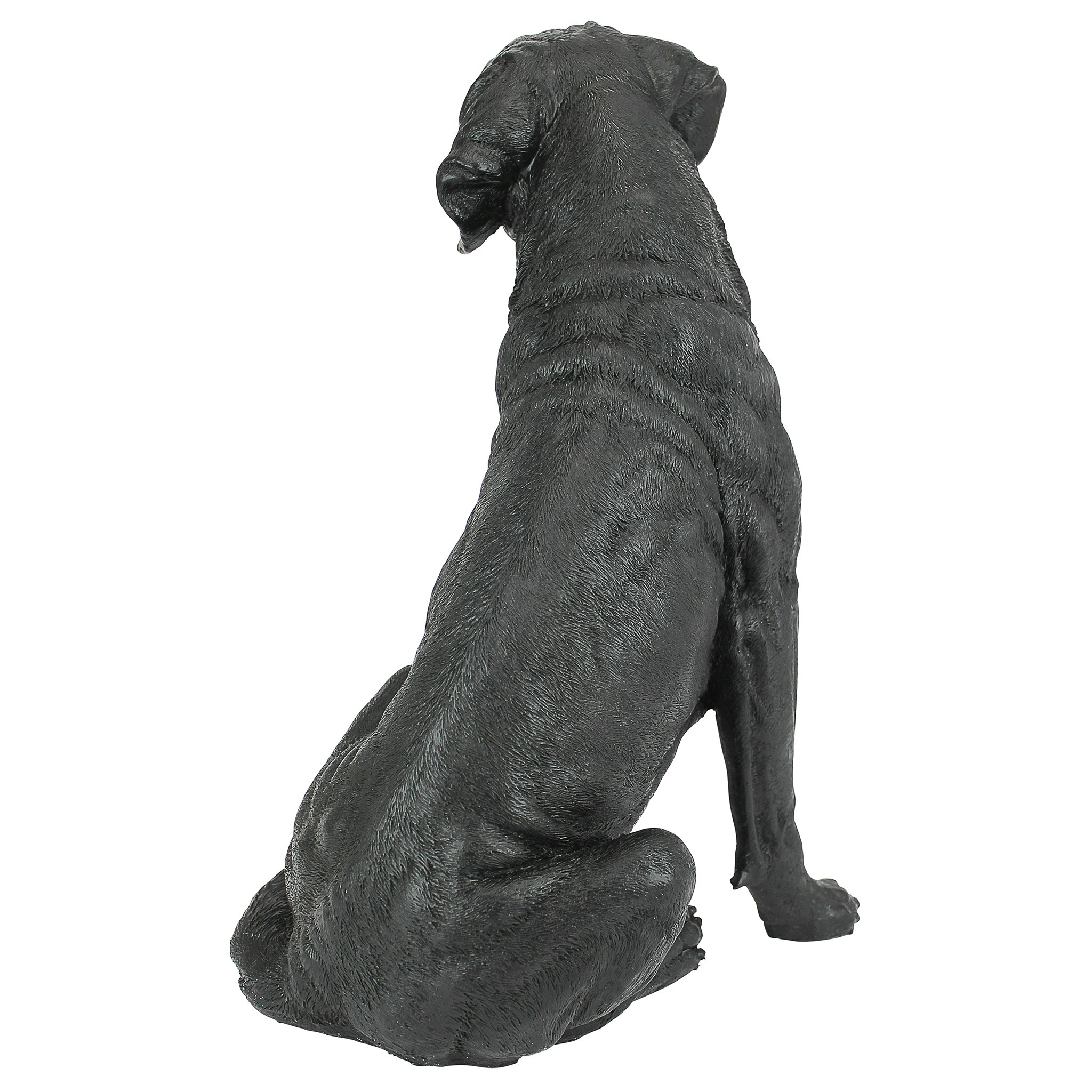 Toscano - Black Labrador Retriever Dog Statue