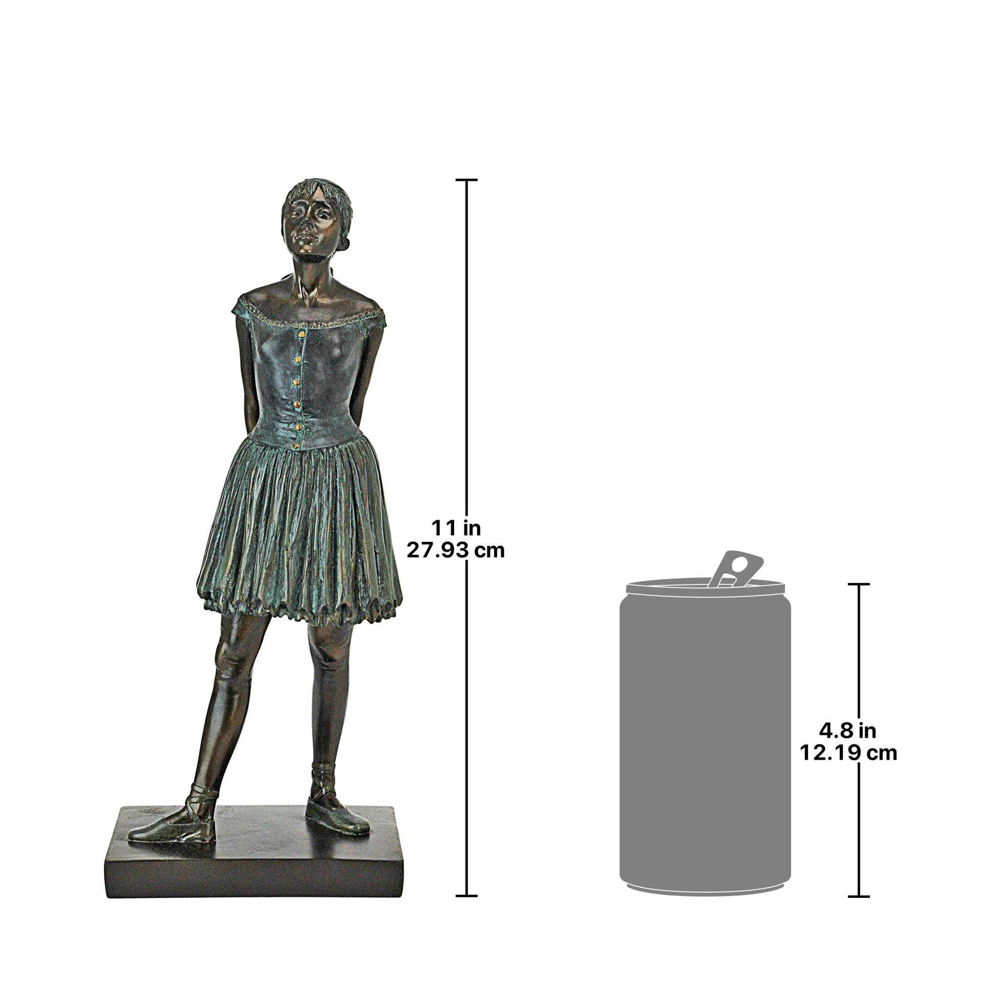 Toscano Little DancerFourteen Years Old Statue - Medium