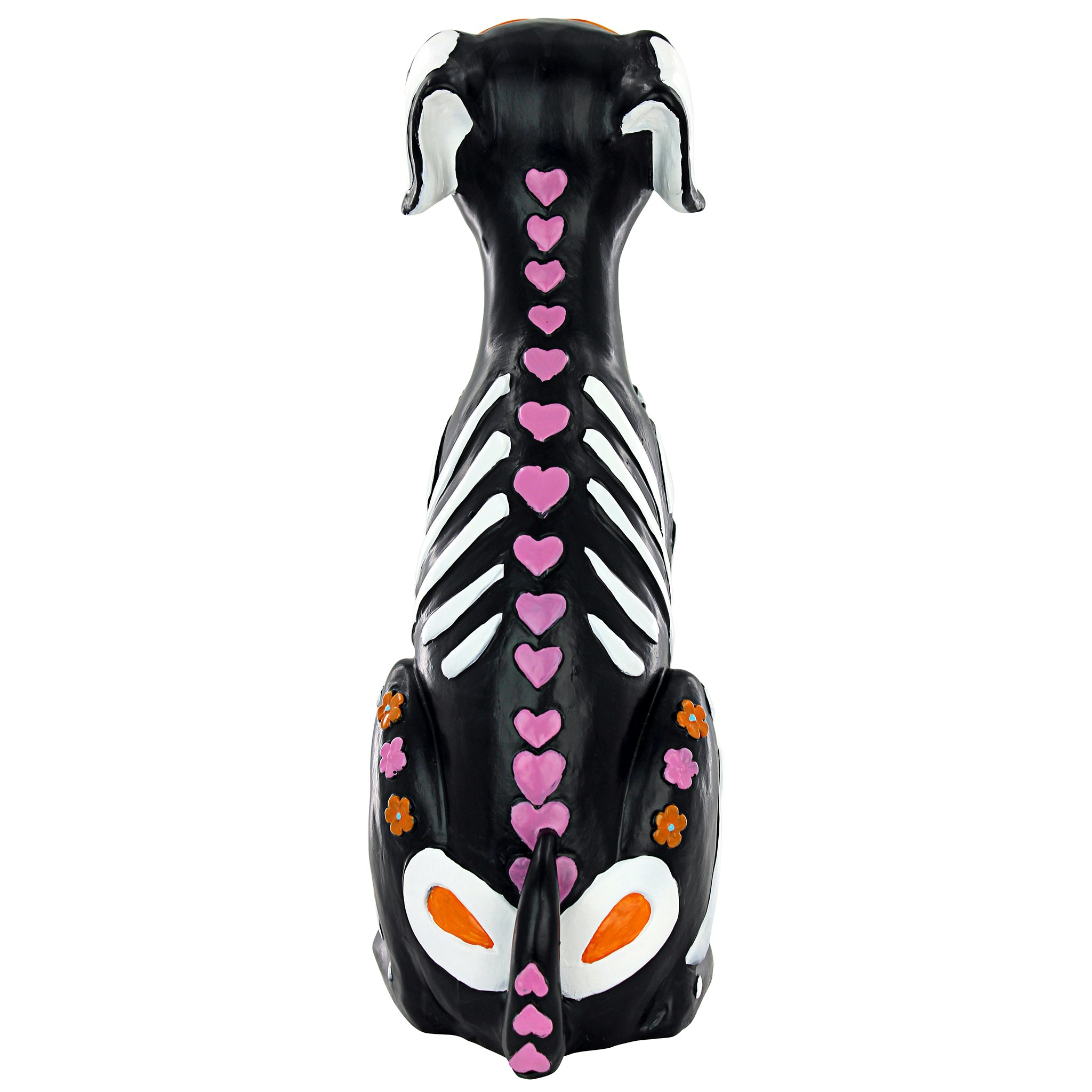 Toscano - Dia de los Muertos El Perro Sugar Skull Dog Statue
