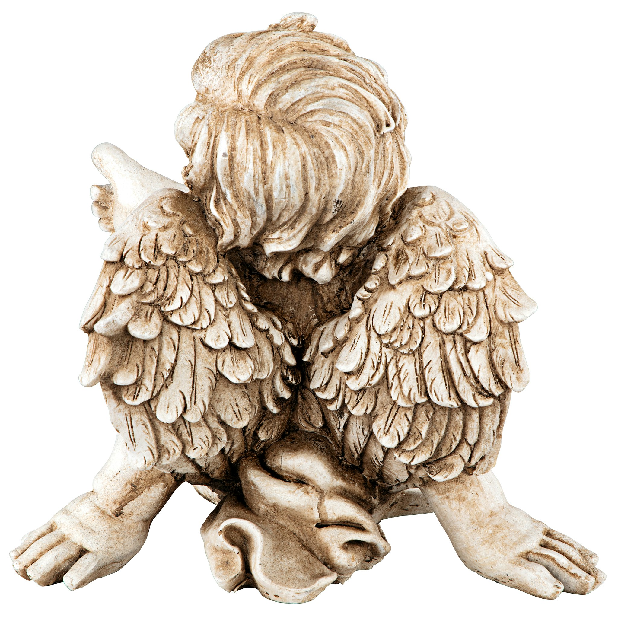 Toscano - Pause for Repose Garden Angel Statue