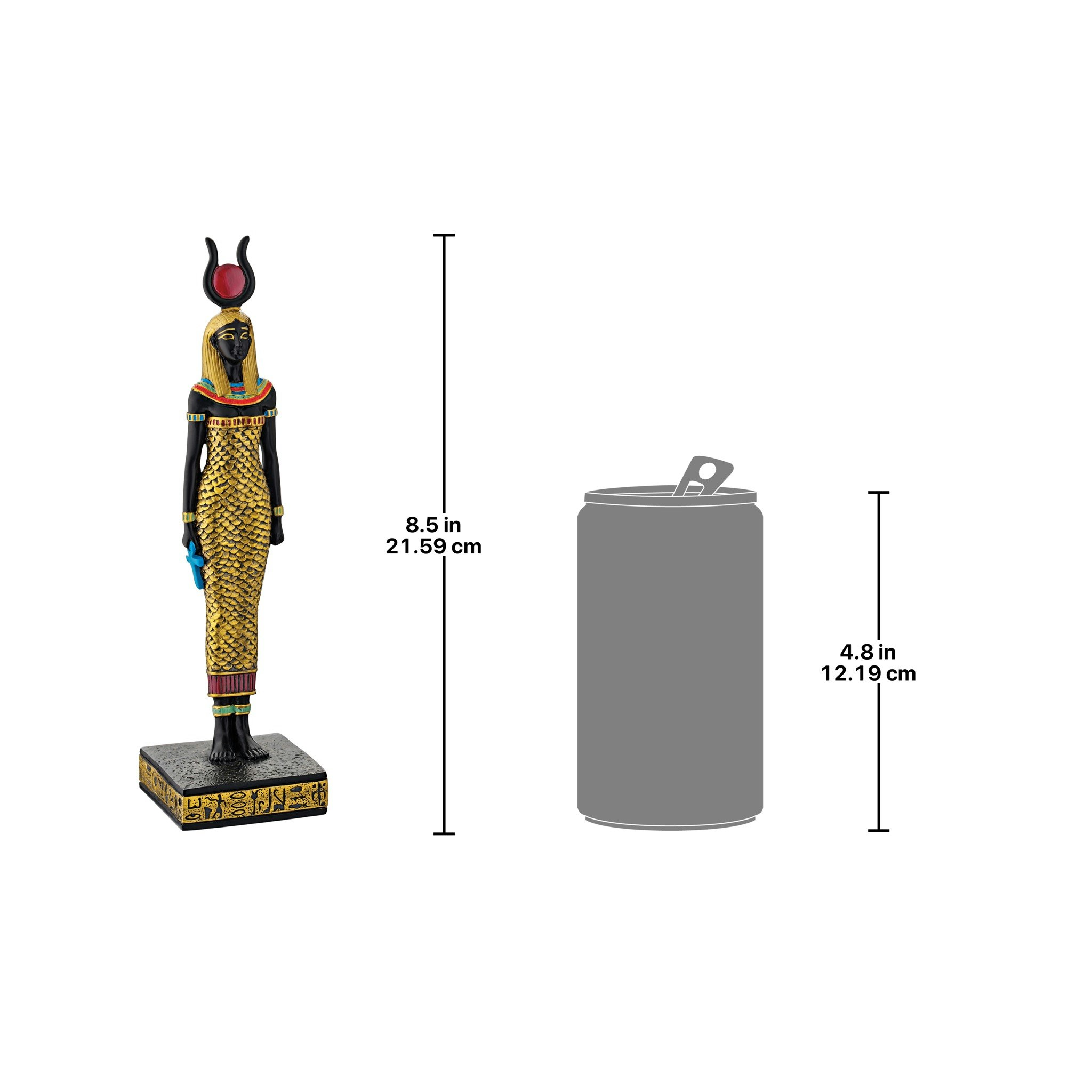 Toscano - Hathor Deity of Ancient Egypt Statue