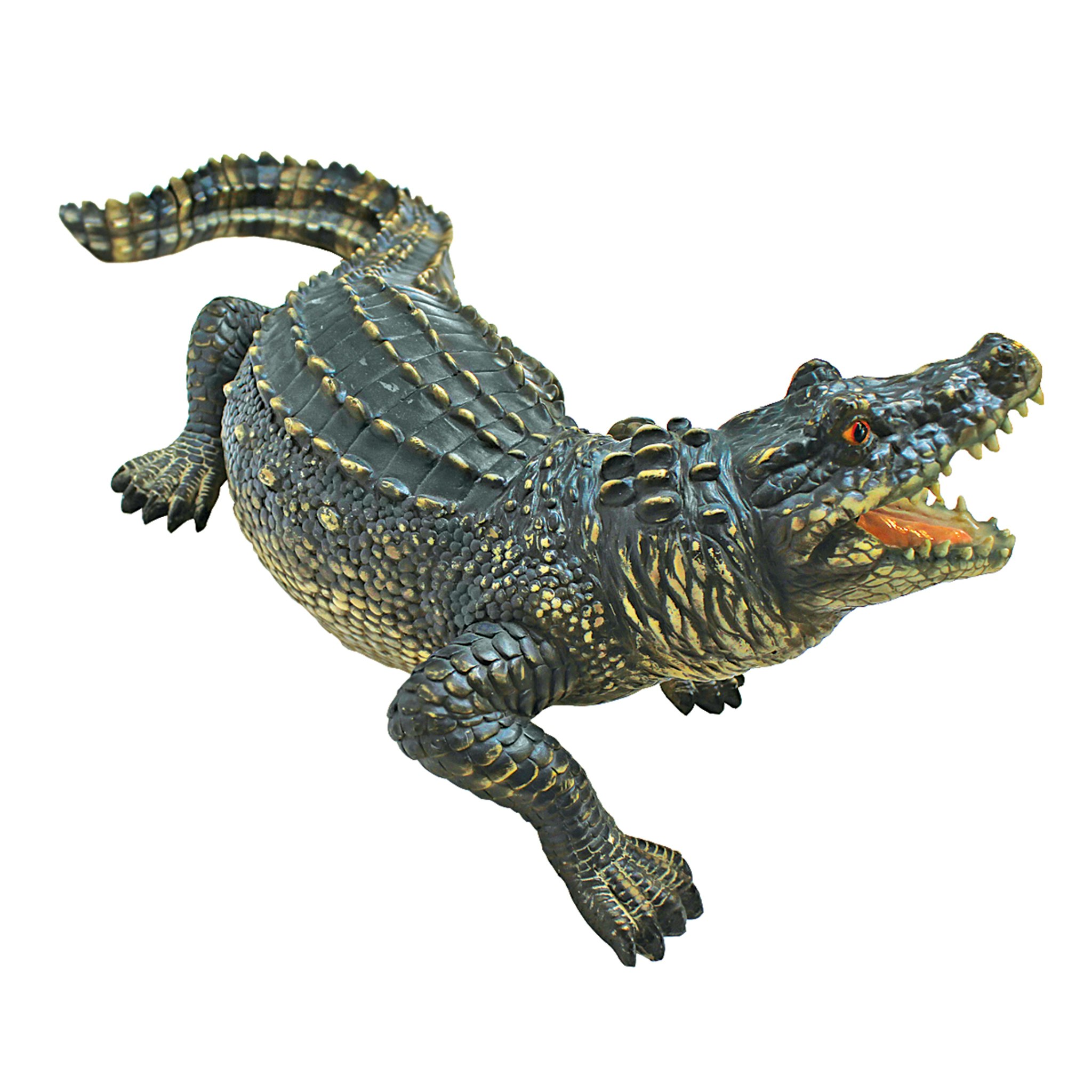 Toscano - The Agitated Alligator Swamp Gator Statue