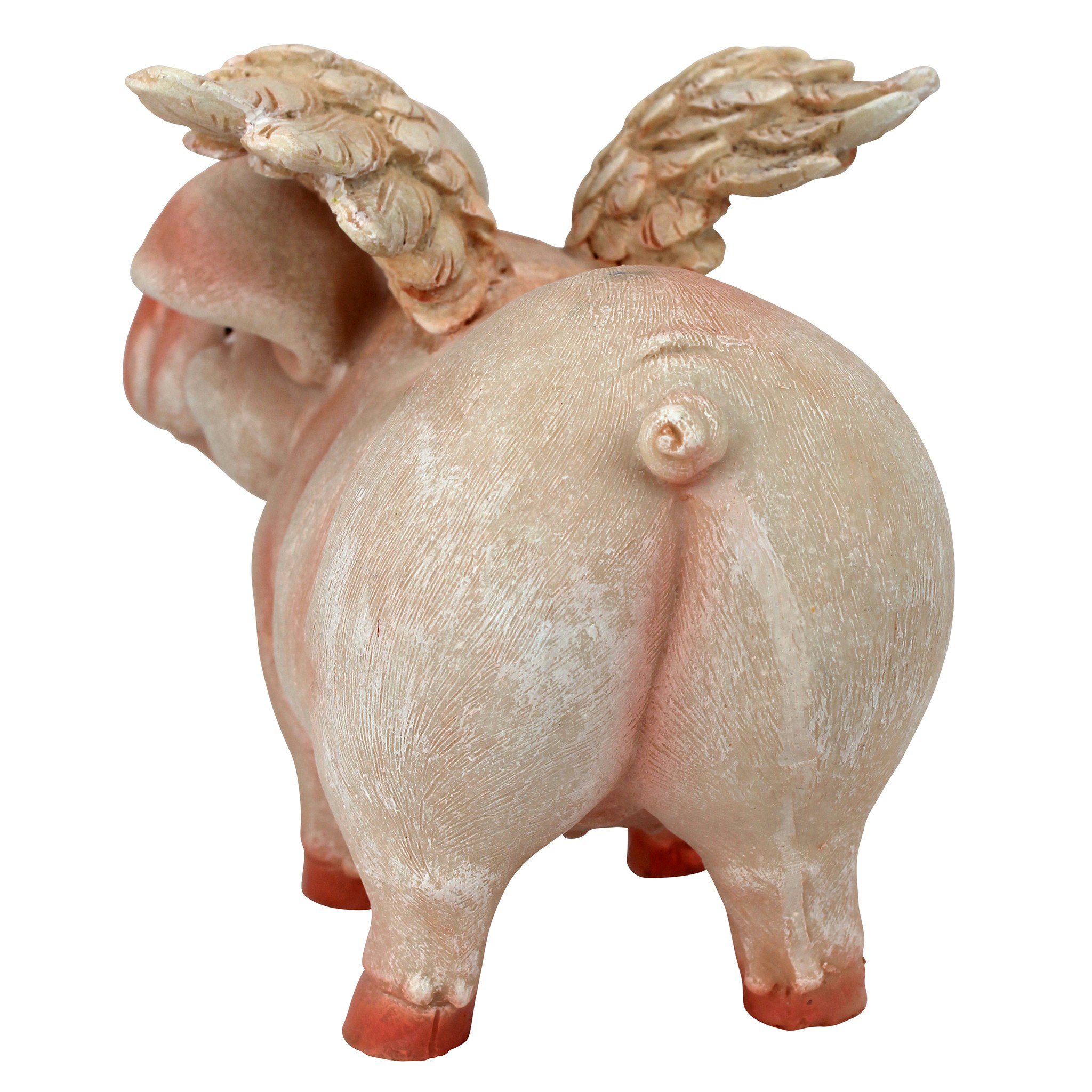 Toscano Hog Heaven Flying Pigs Standing Statue