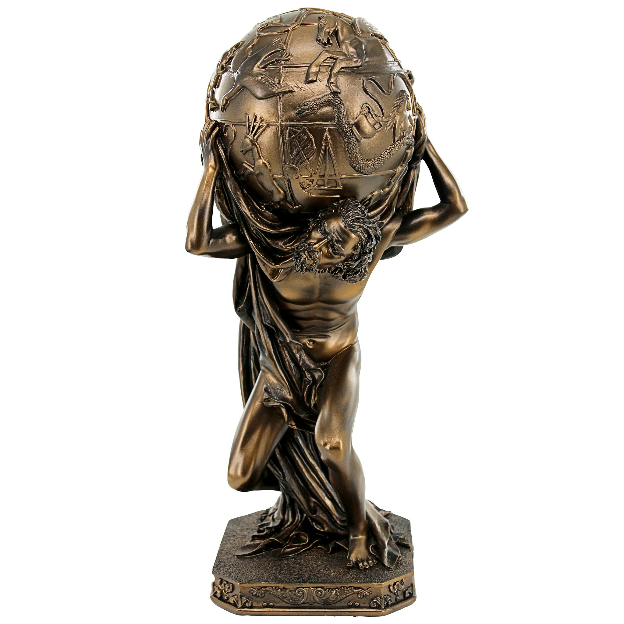 Toscano - AtlasGreek Titan Holding the Astronomy Globe Statue