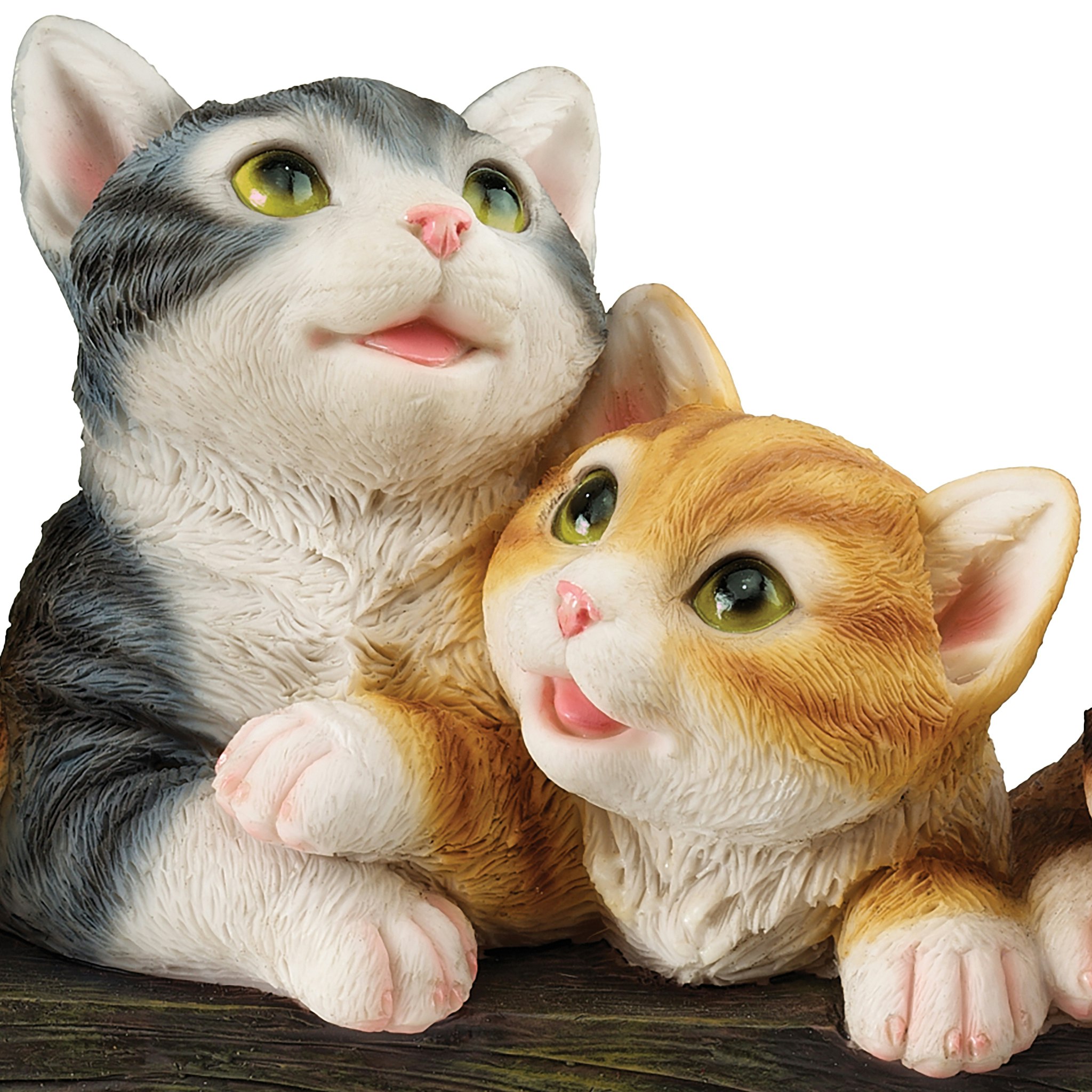 Toscano - Kitten Kaboodle Cat Welcome Sign Statue