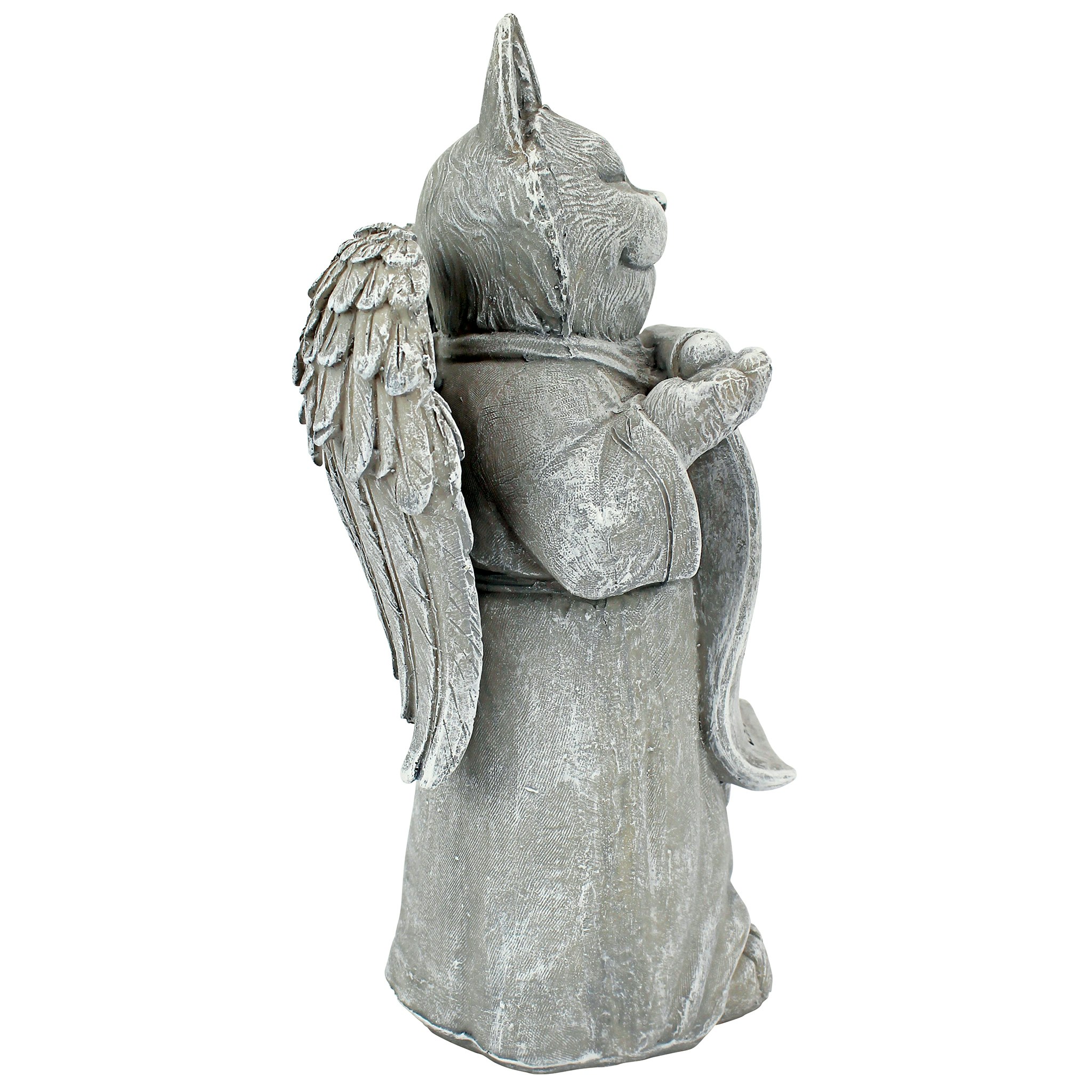 Toscano - Paw Prints on our Hearts Memorial Cat Statue
