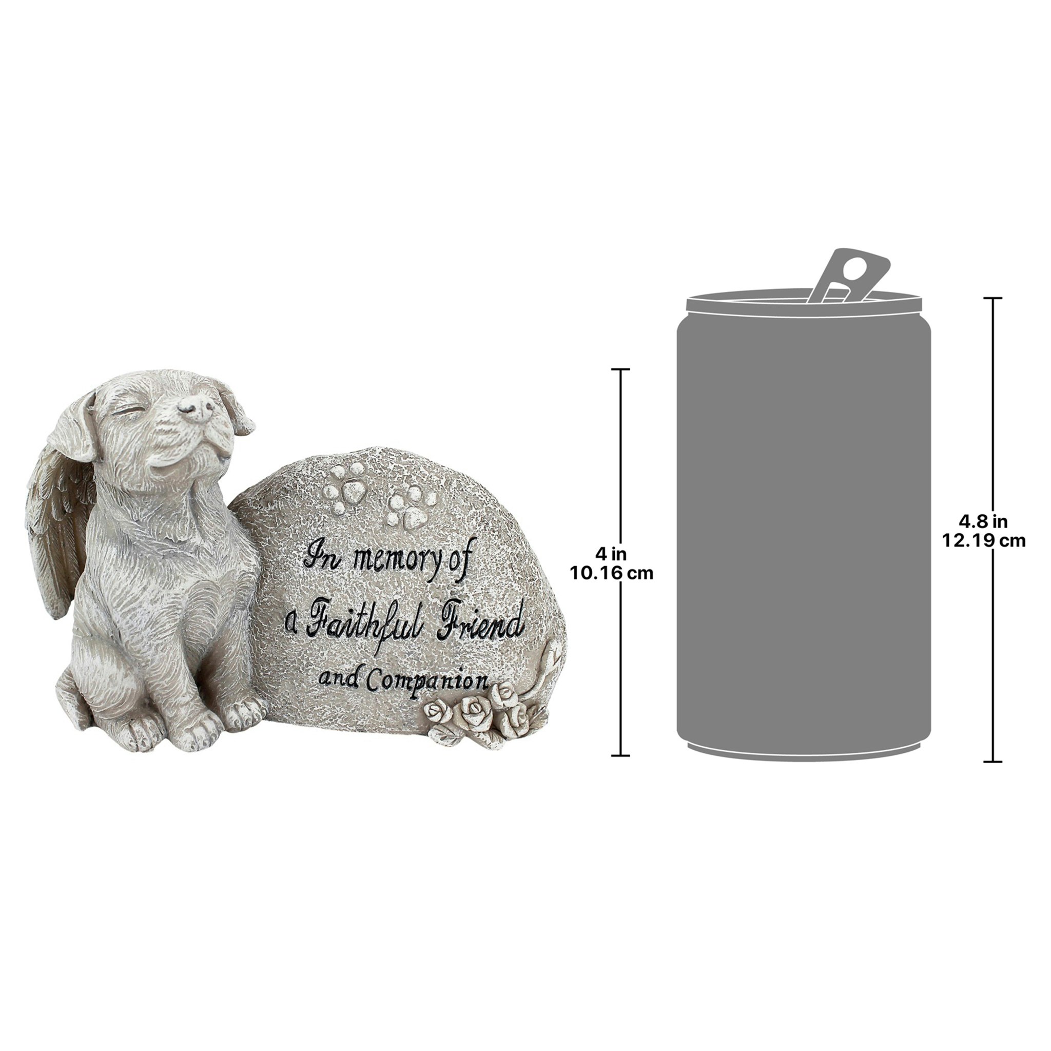 Toscano - Forever in Our Hearts Memorial Dog Statue