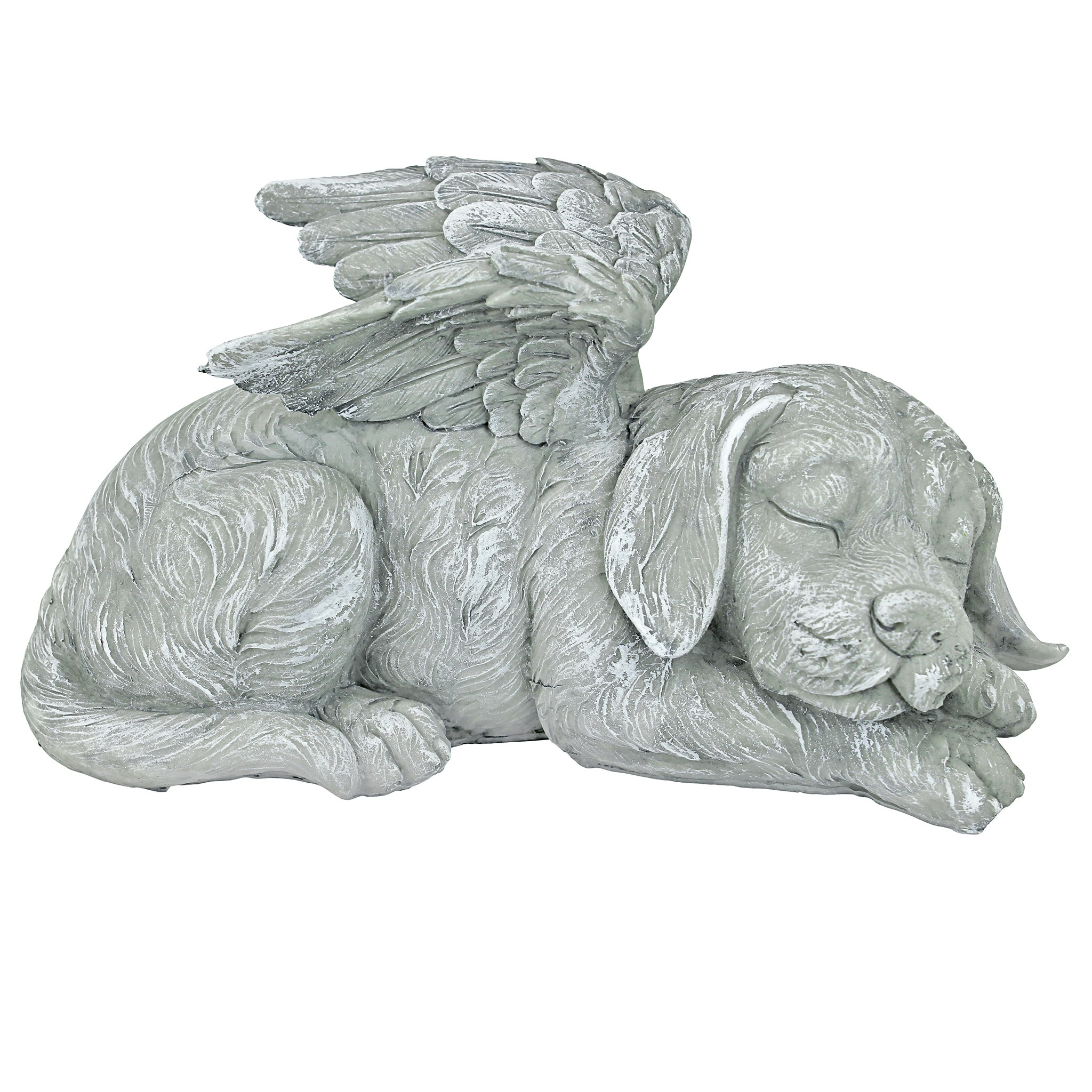 Toscano - Dog Memorial Angel Pet Statue