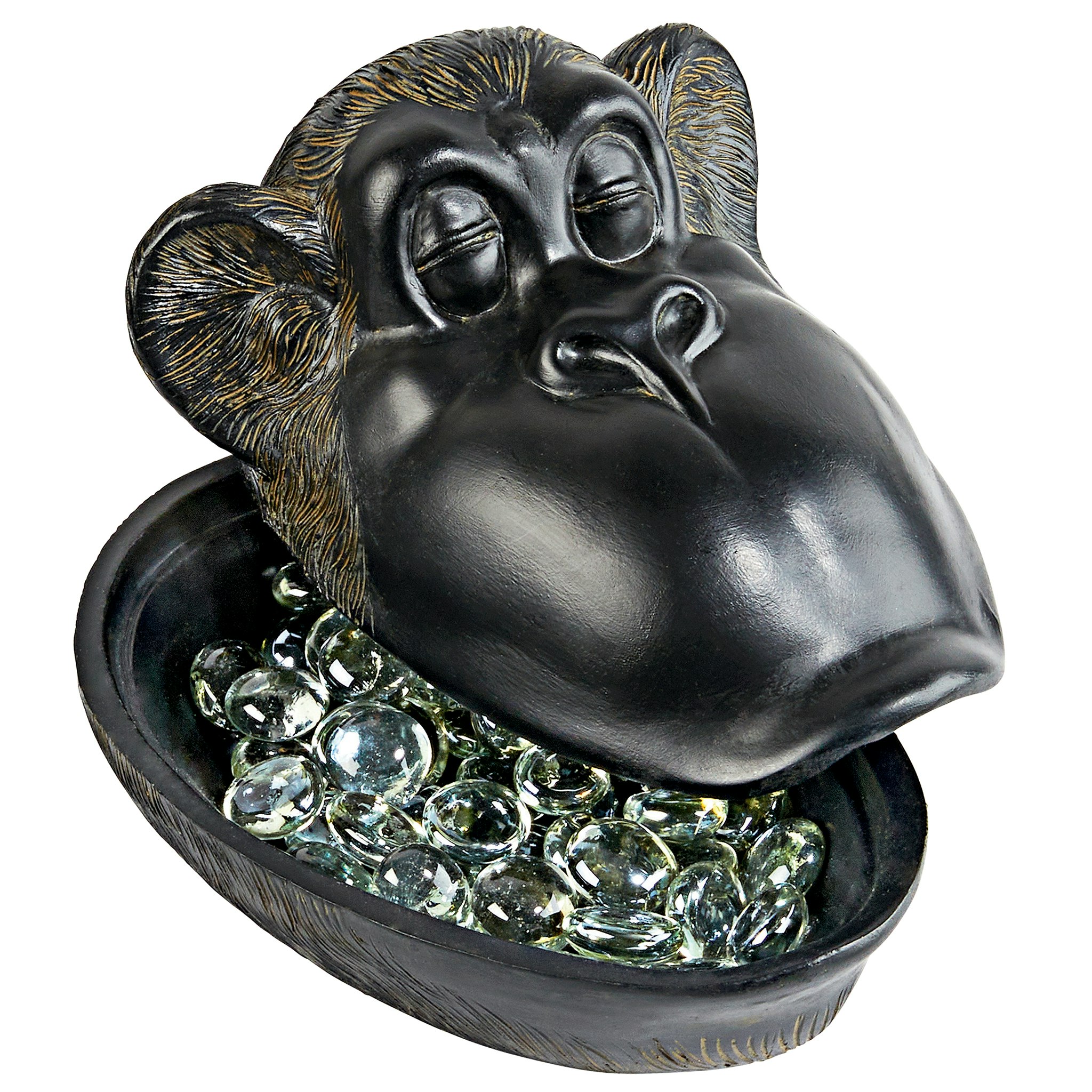 Toscano - Monkey Trove Sculptural Trinket Box
