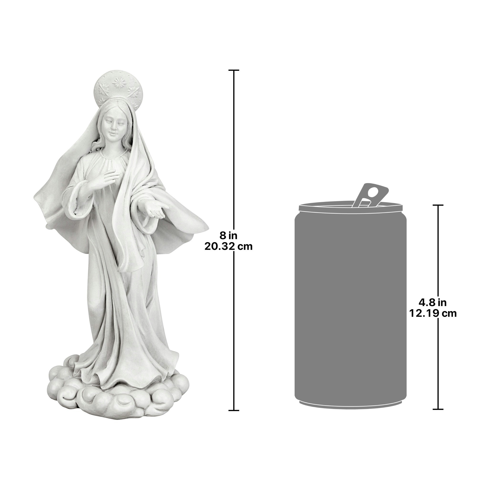 Toscano Blessed Virgin Mary of Unconditional Love Religious Statue - Medium