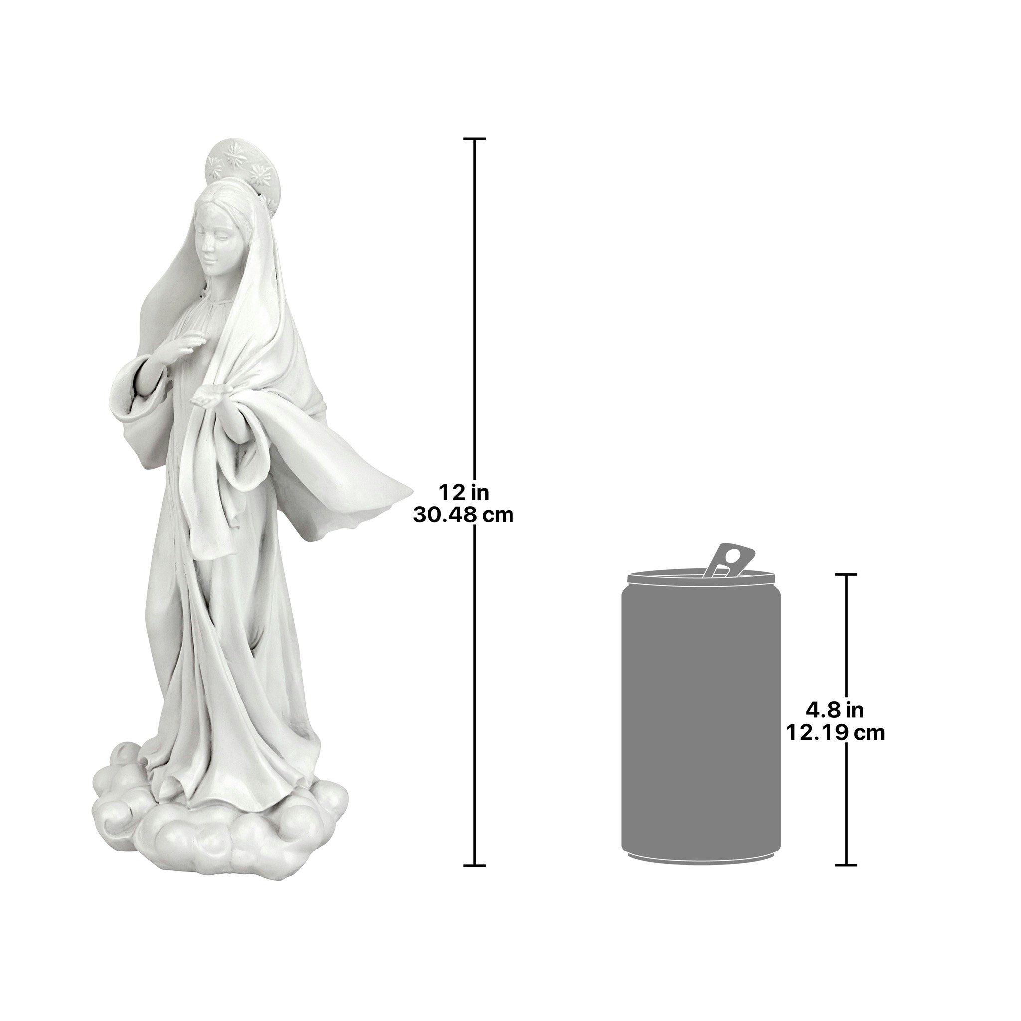 Toscano Blessed Virgin Mary of Unconditional Love Religious Statue - Large