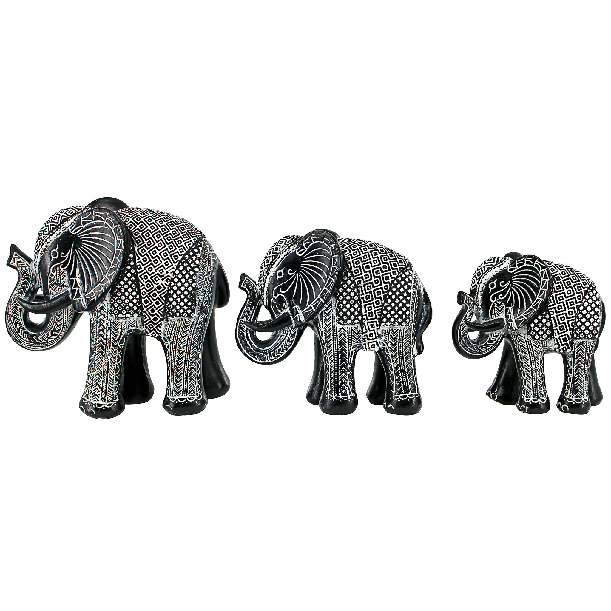 Toscano - Pachyderm Parade Elephant Herd Statues