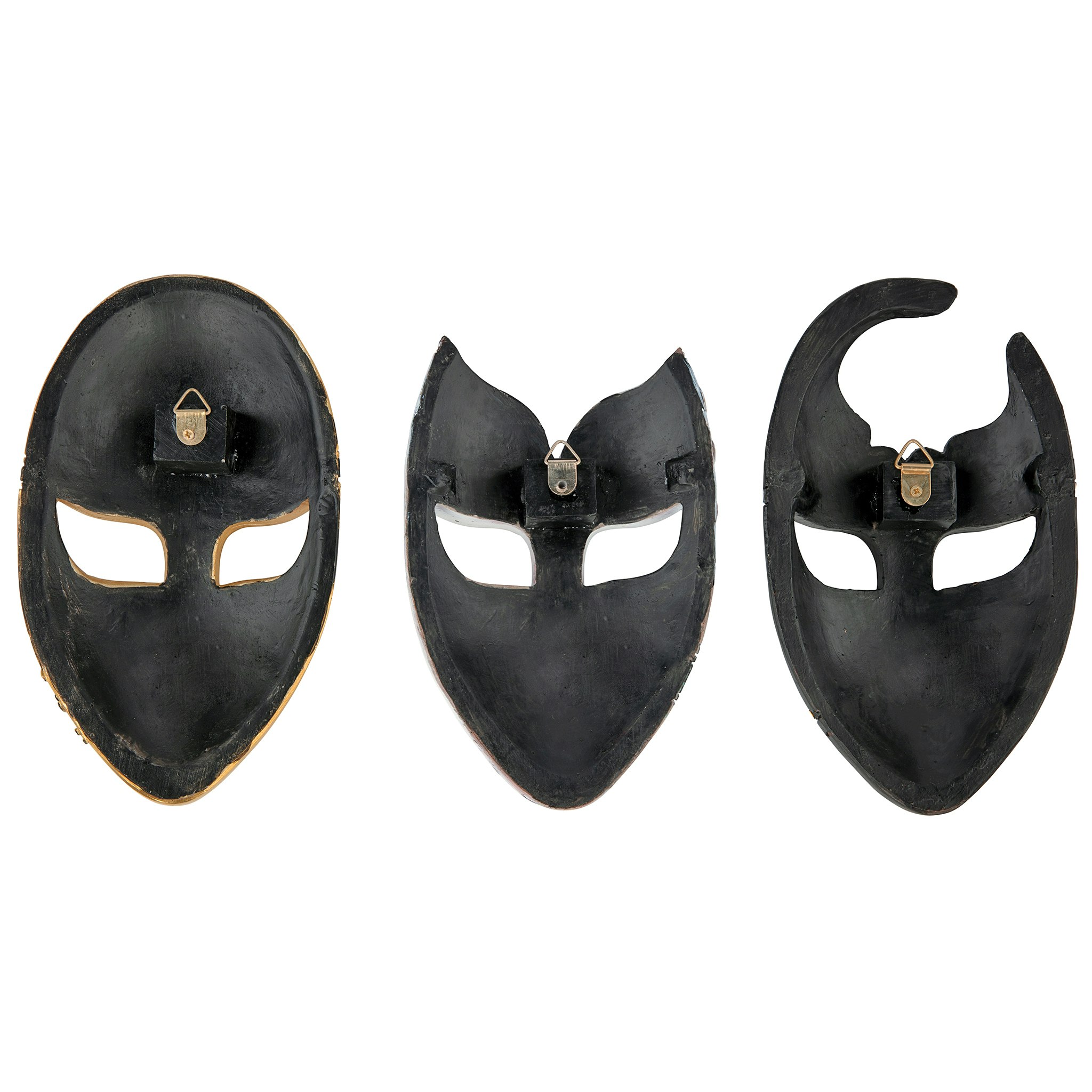 Toscano - Petite Mardi Gras Carnivale Mask Wall Sculpture Collection