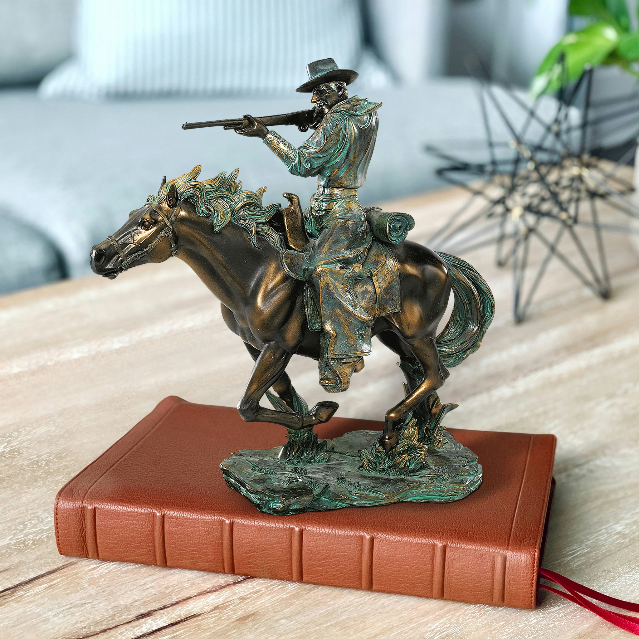 Toscano - Set of 2 The Wild West Statue Collection