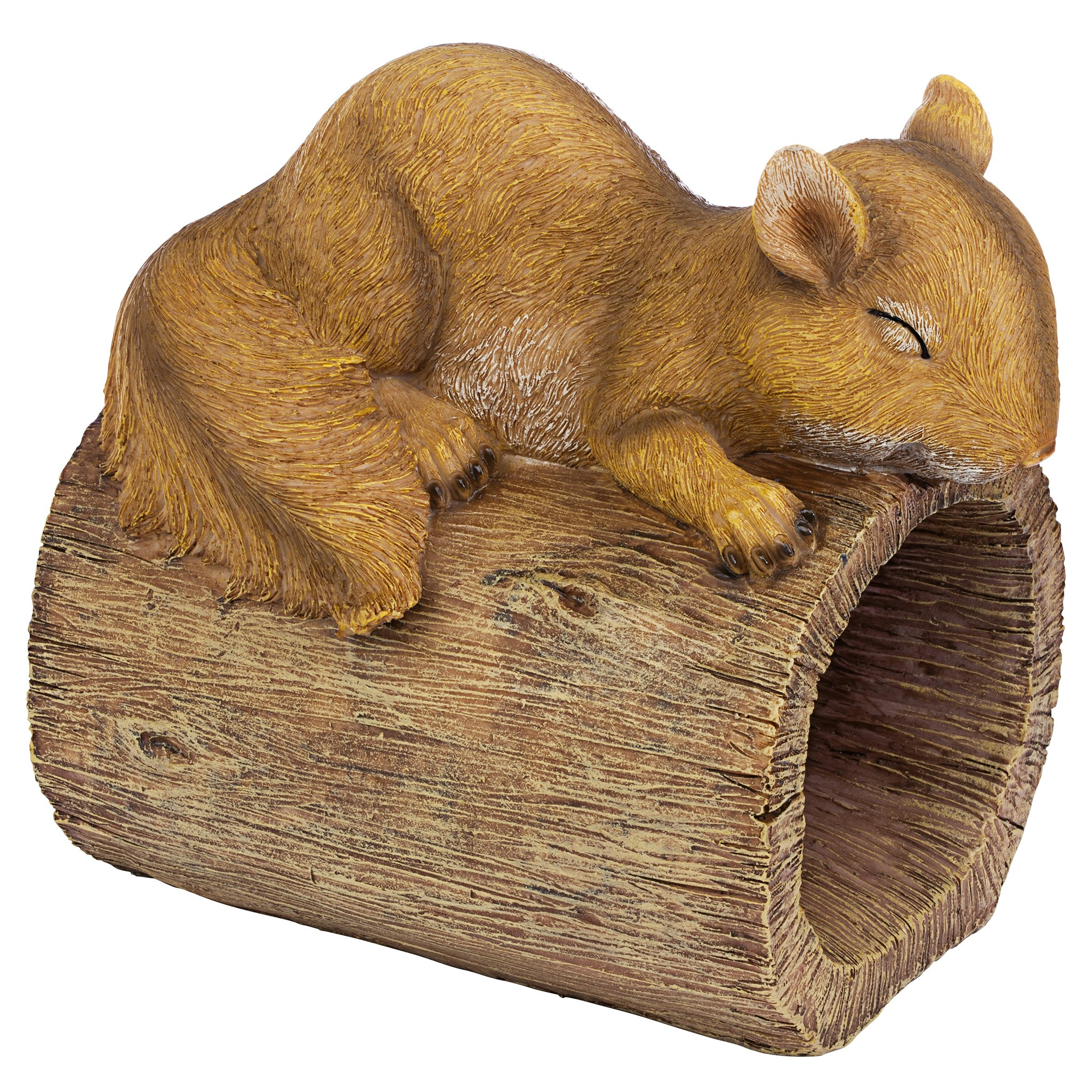 Toscano - Jolly the Squirrel Gutter Guardian Downspout Statue