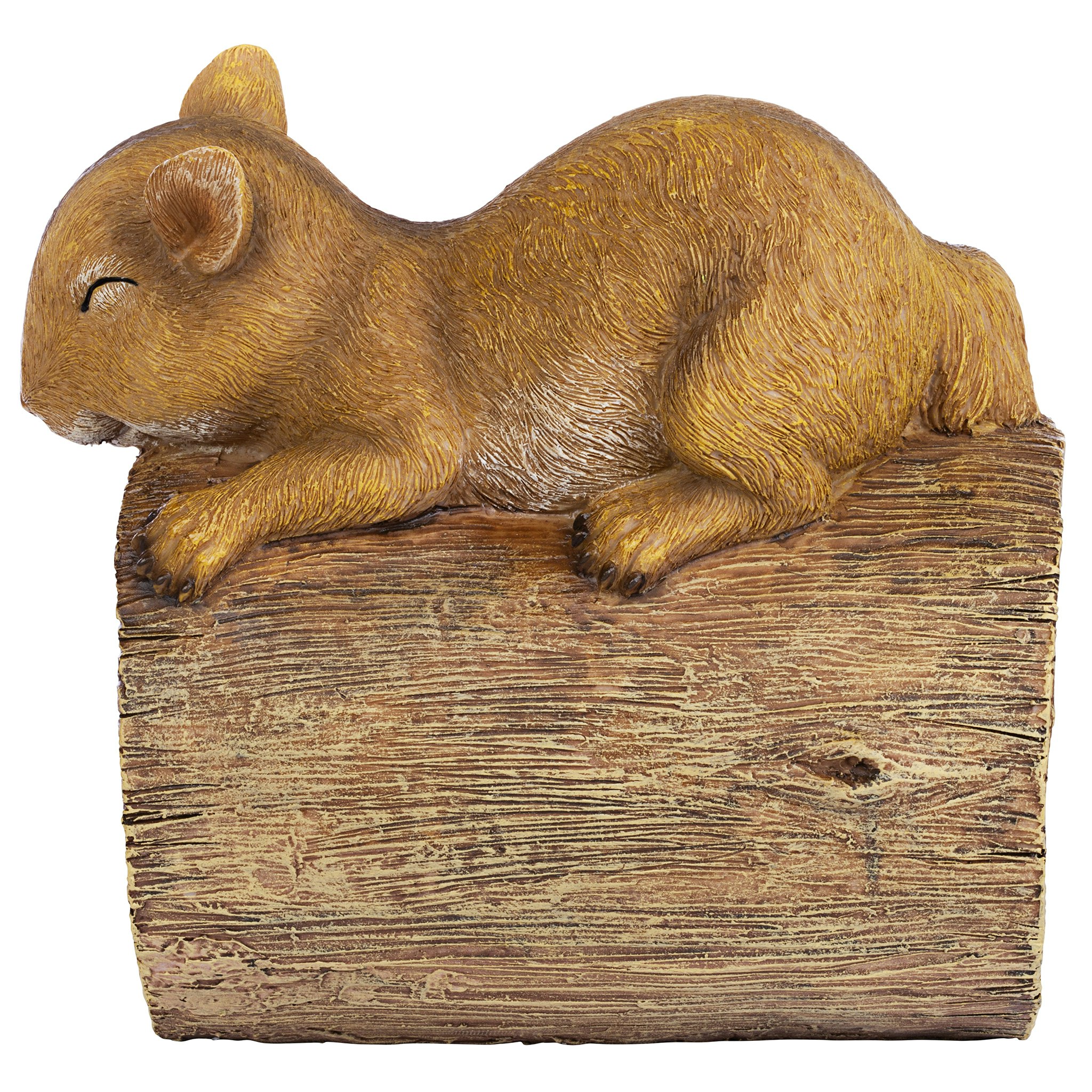 Toscano - Jolly the Squirrel Gutter Guardian Downspout Statue