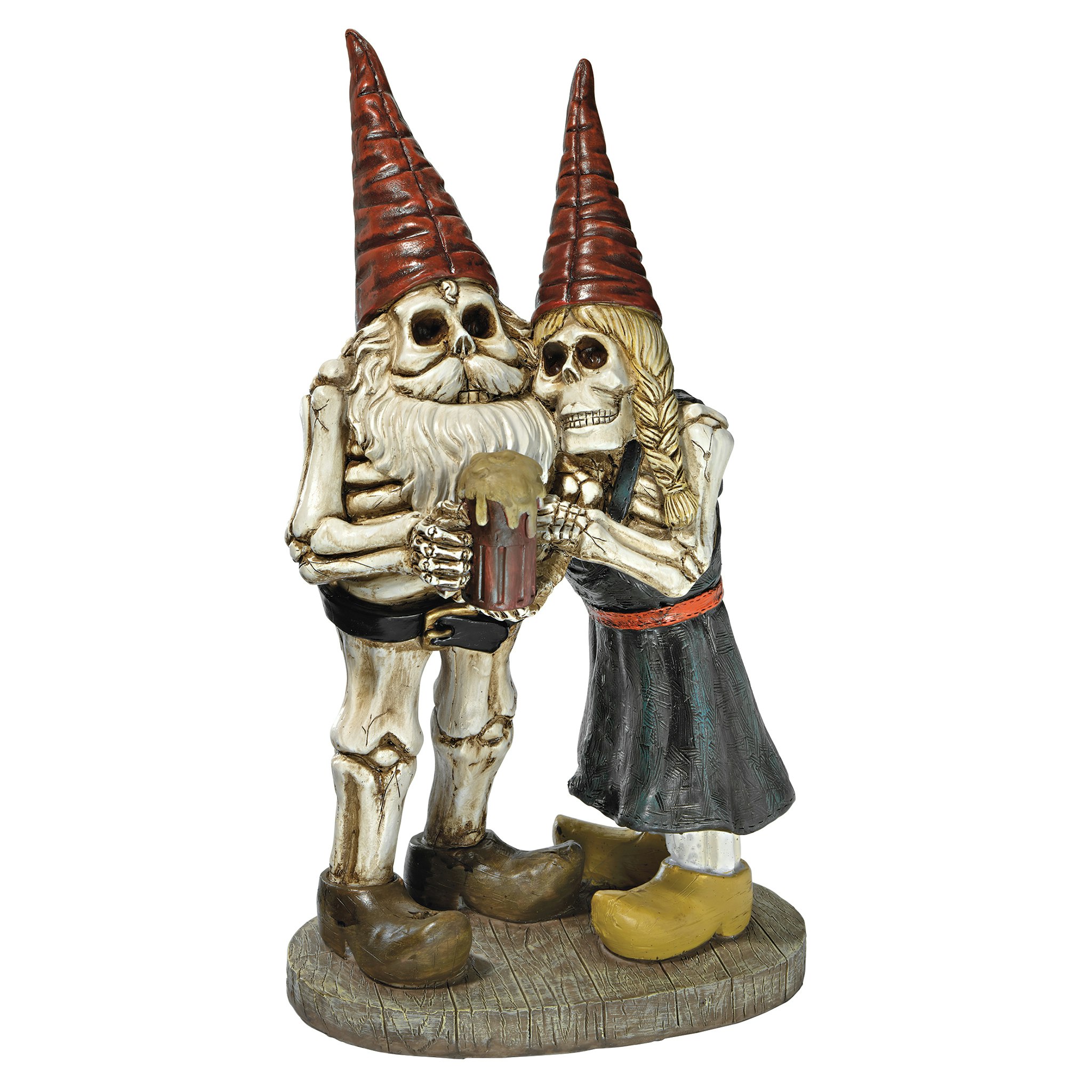 Toscano - Bones and Brew Skeleton Graveyard Gnomes