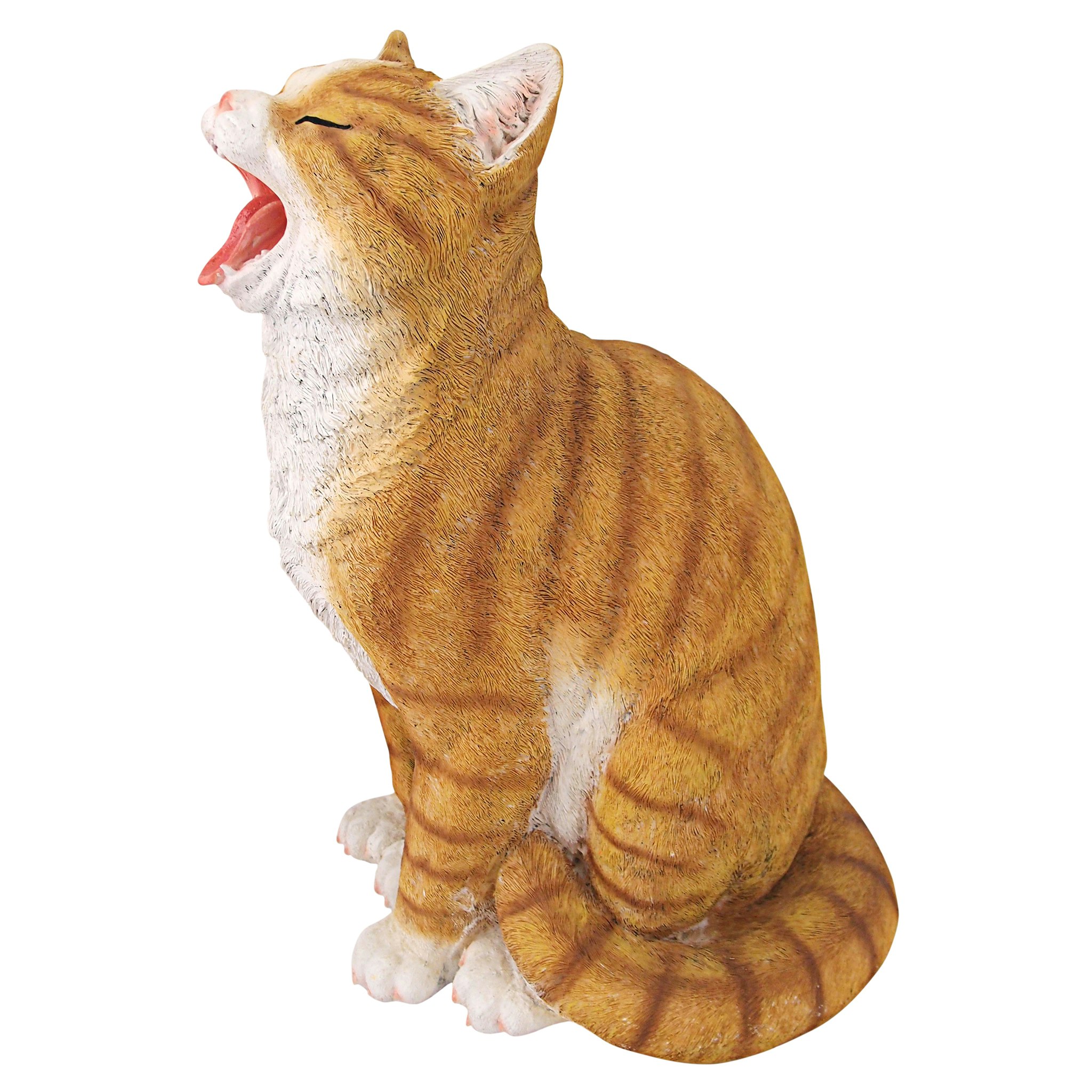 Toscano - Lazy Daze Kitty Yawning Cat Statue
