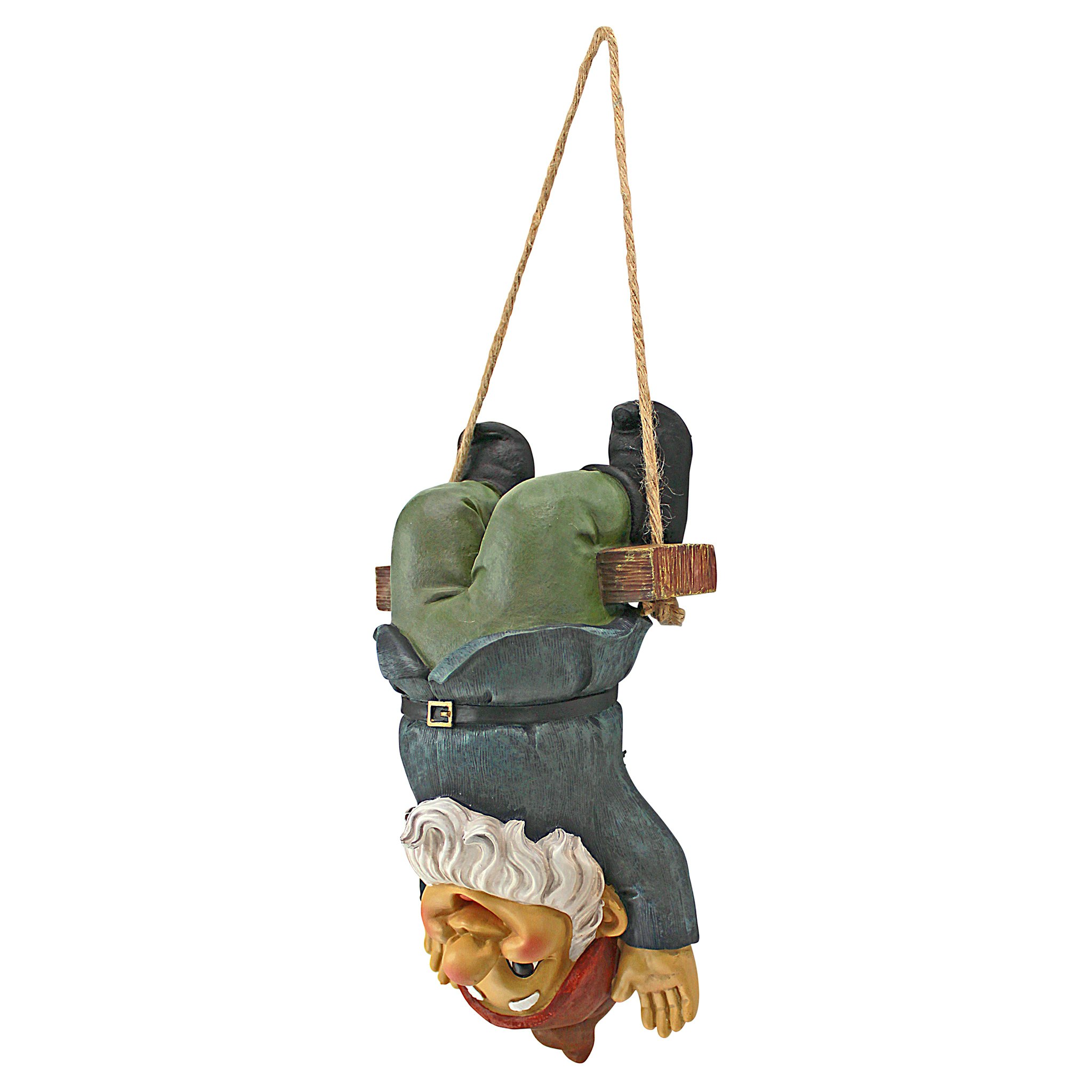 Toscano - Alfie the Acrobat Swinging Gnome Statue