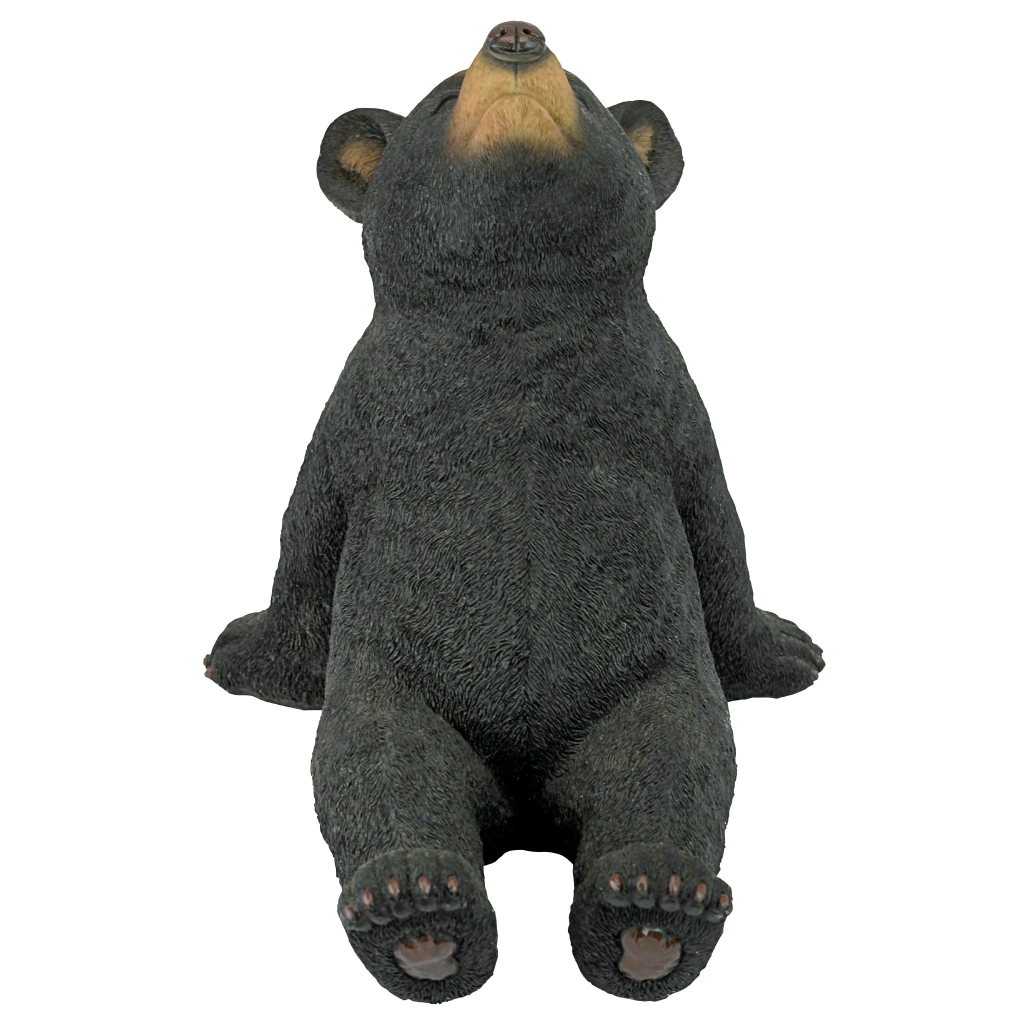 Toscano - Catching Rays Black Bear Cub Statue
