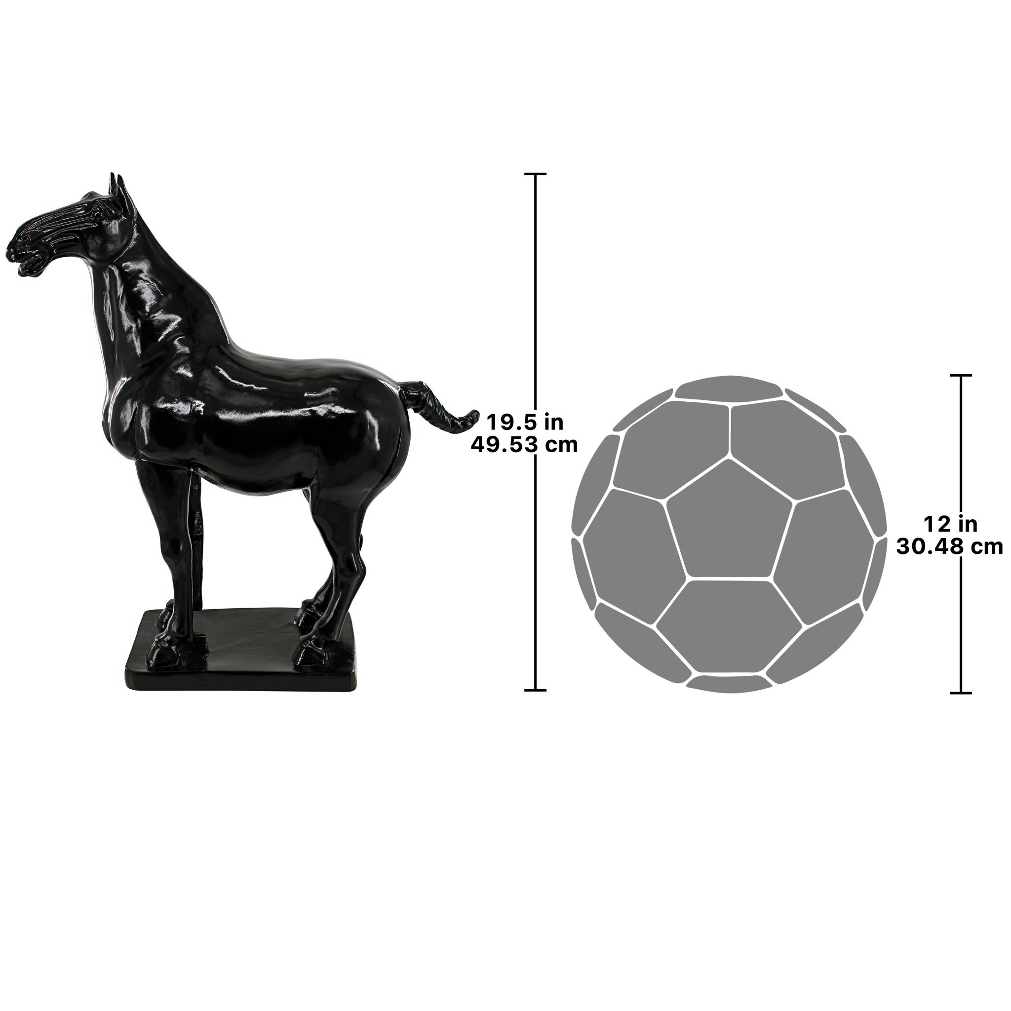 Toscano - Tang Dynasty-Style Chinese Horse Statue